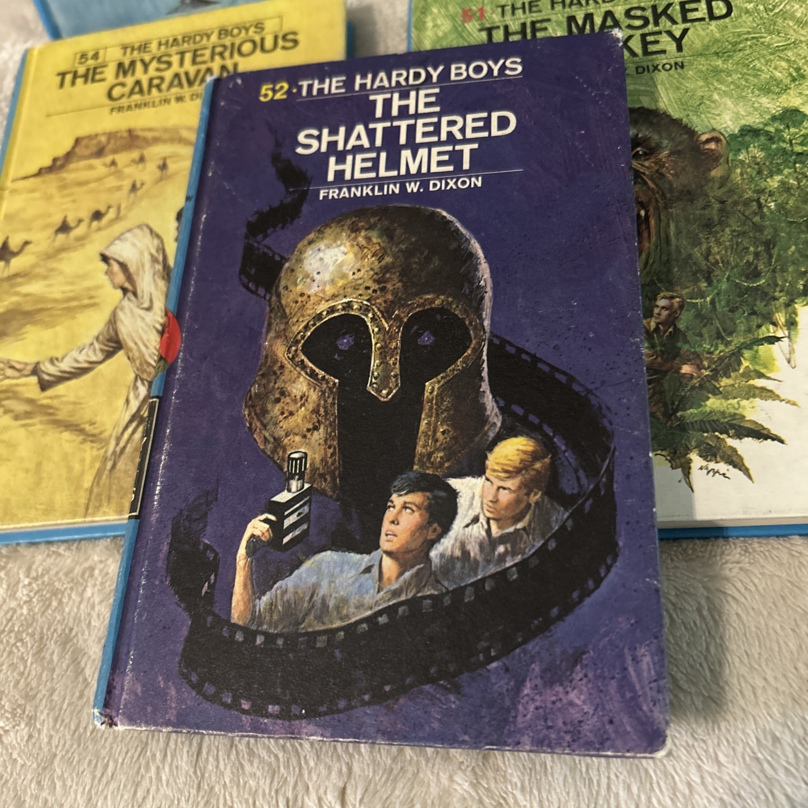 Lot x4 Hardy Boys Early Edition Matte HC Books # 51-54 Franklin W Dixon Hardback