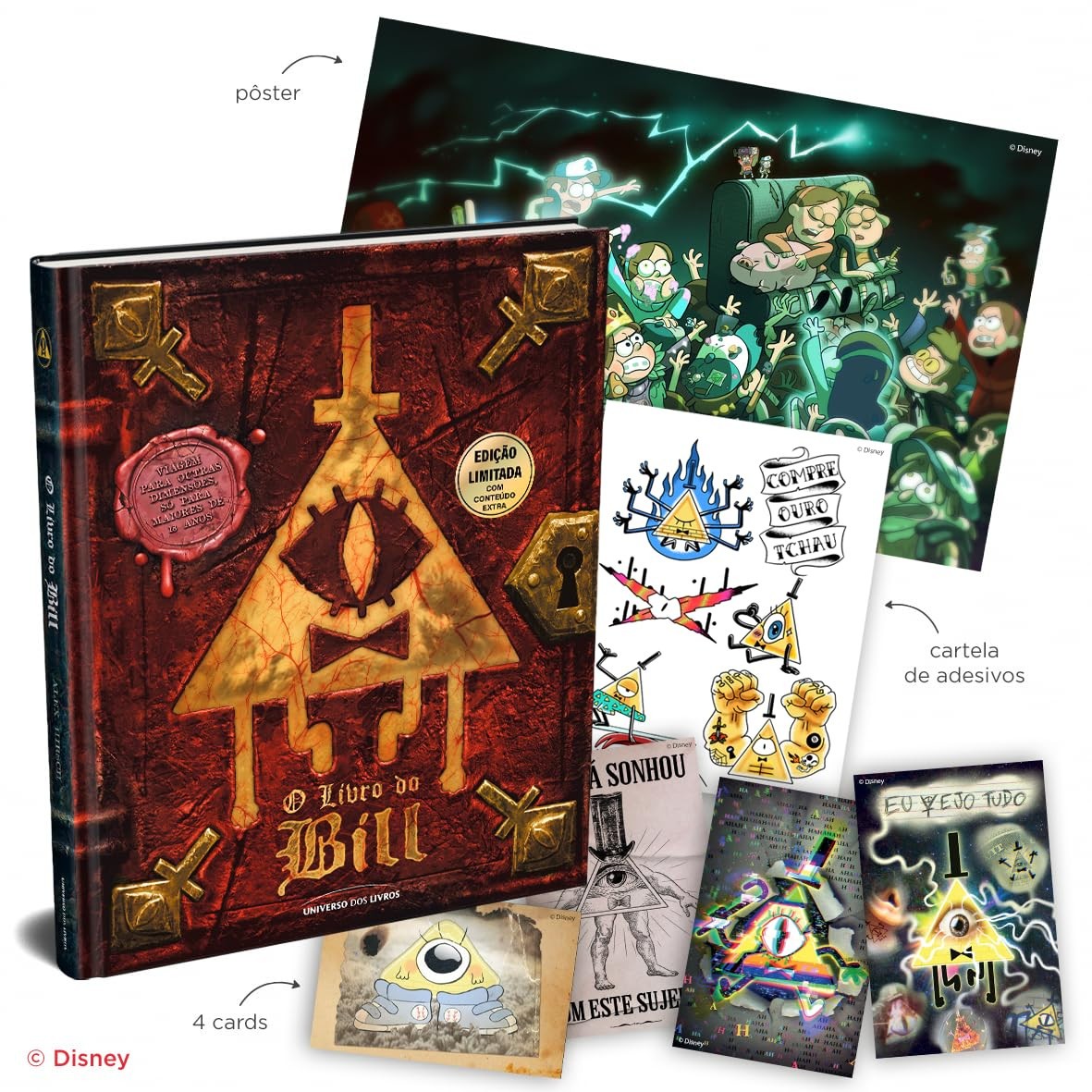 Livro: O Livro do Bill – Edicao Limitada – Alex Hirsch (Em Portugues do Brasil)