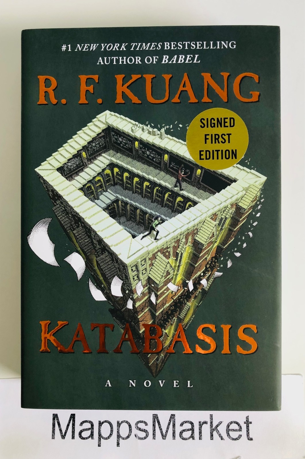 SIGNED Katabasis (Deluxe Limited Edition) by R.F. Kuang 1/1 (2025, HC) Stenciled