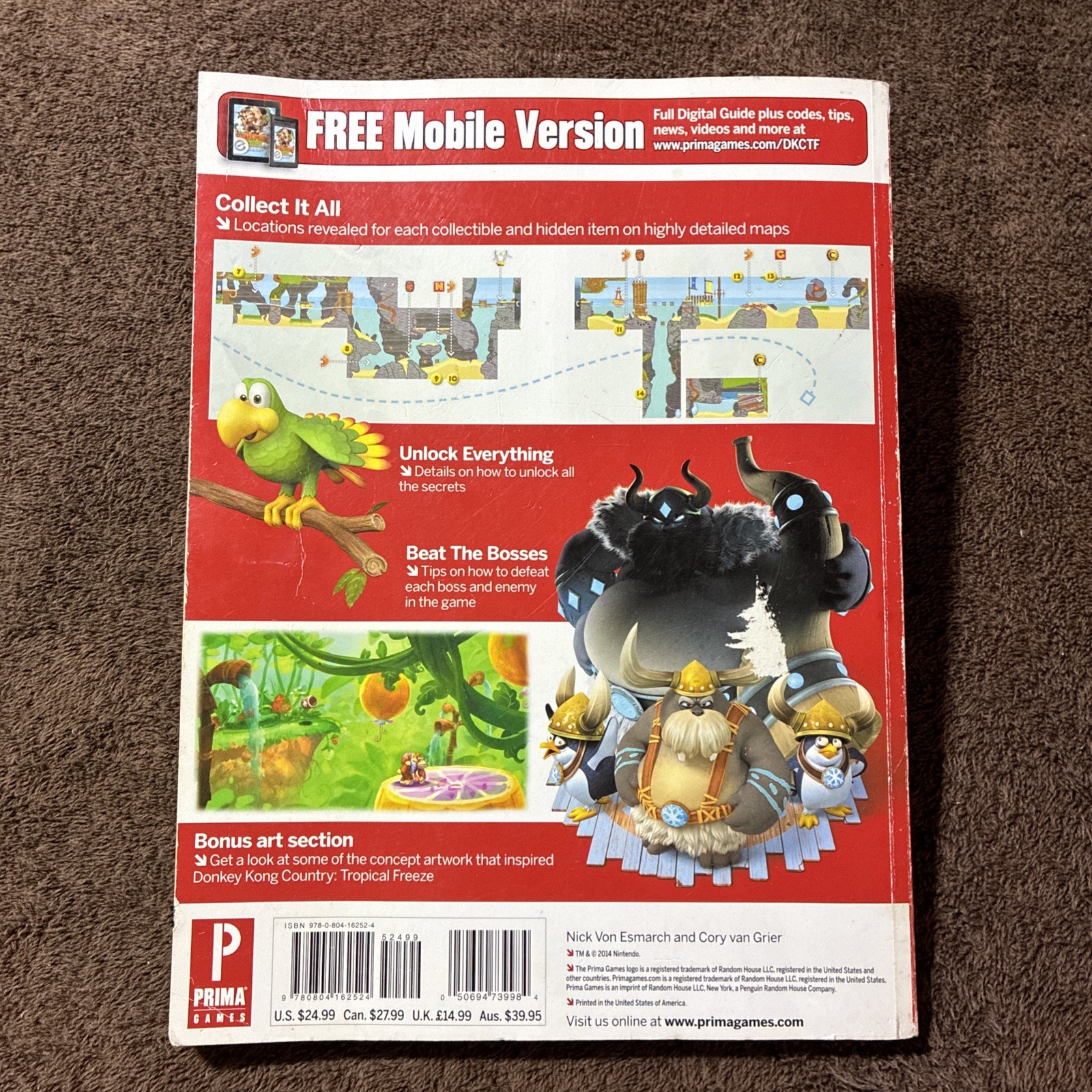 Donkey Kong Country: Tropical Freeze : Prima Official Game Guide by Prima Games