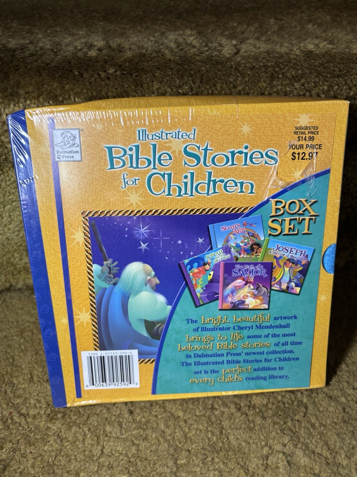 Dalmatian Press Vintage Softcover Bible Stories For Children Book Set