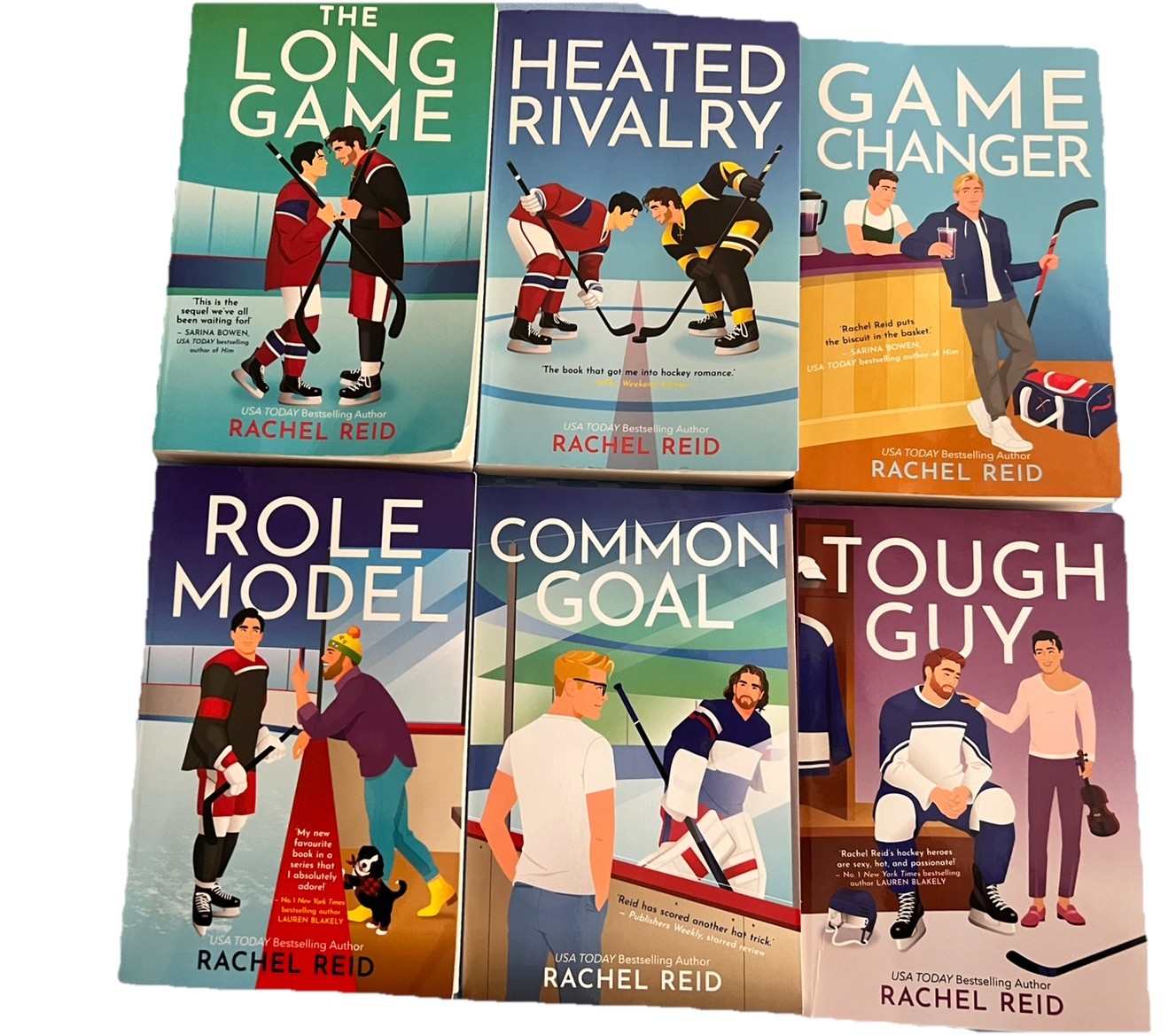 The Game Changer 1-6 Book set by Rachel Reid, English AU Item