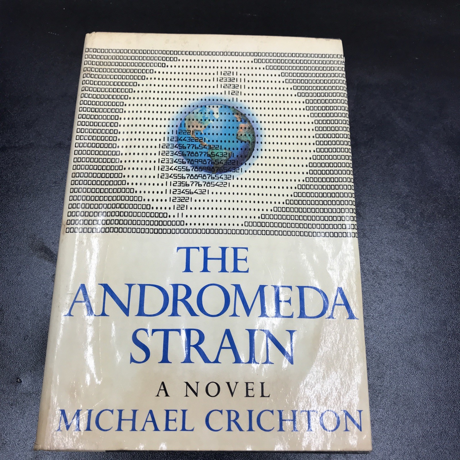 Vintage The Andromeda Strain Michael Crichton Knopf HC DJ 1969 1st Ed/print.#147