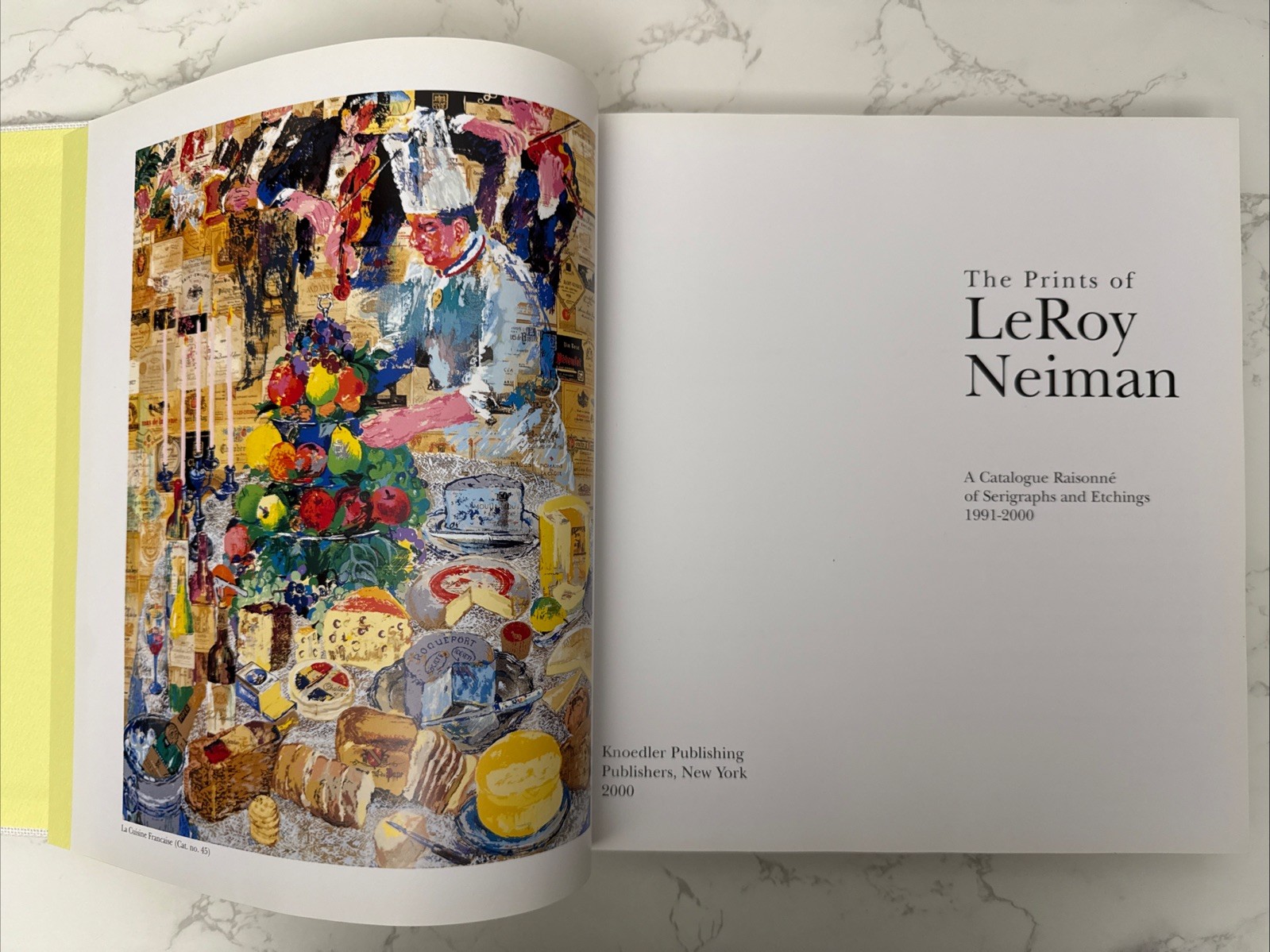 THE PRINTS OF LEROY NEIMAN CATALOGUE RAISONNE 1991-2000 By Leroy. Neiman-SIGNED