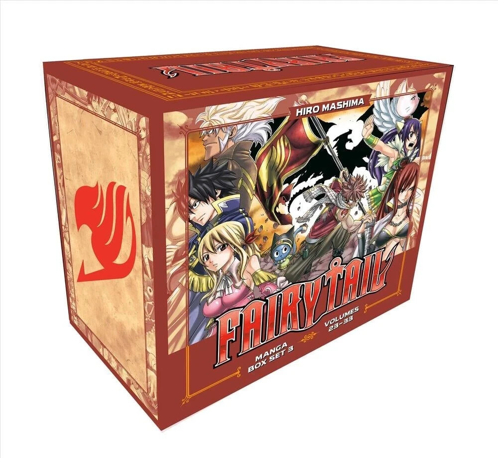 Fairy Tail Manga Box Set 3 by Hiro Mashima (1646510291) Paperback