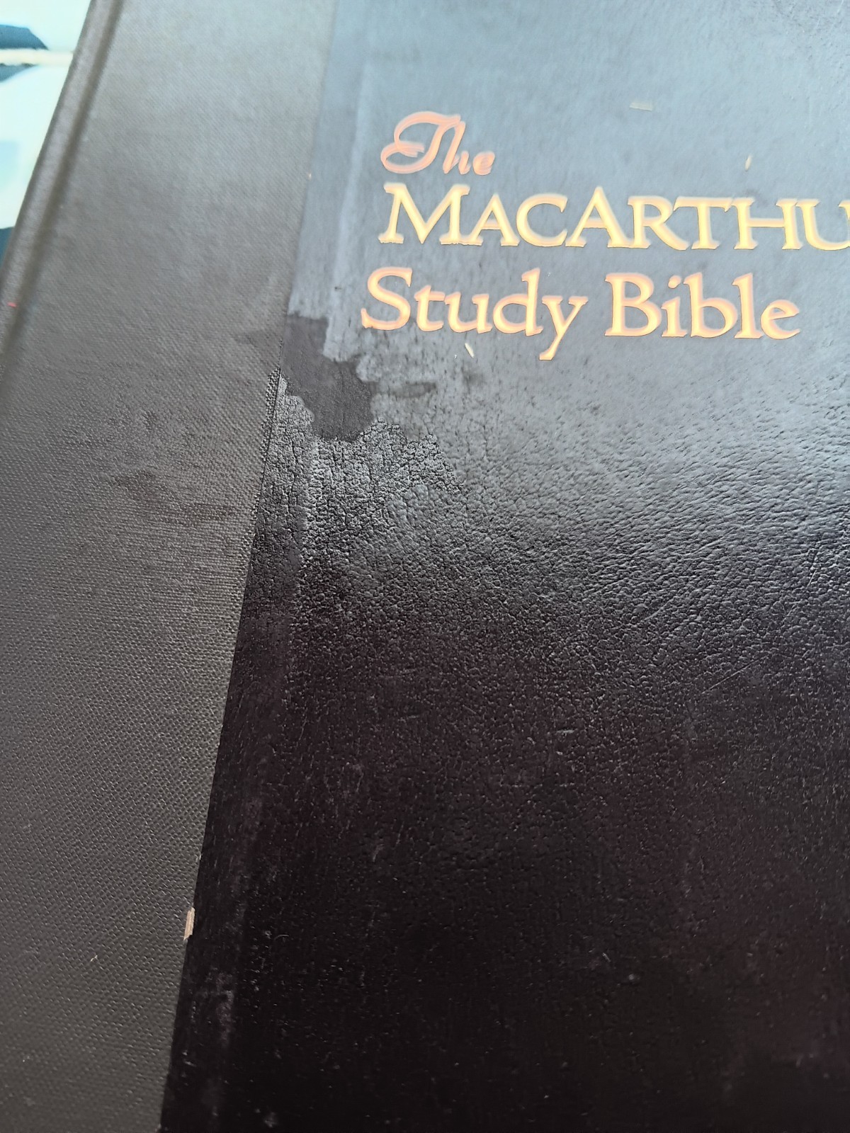 The MacArthur Study Bible New King James Version Preowned Flaws Acceptable