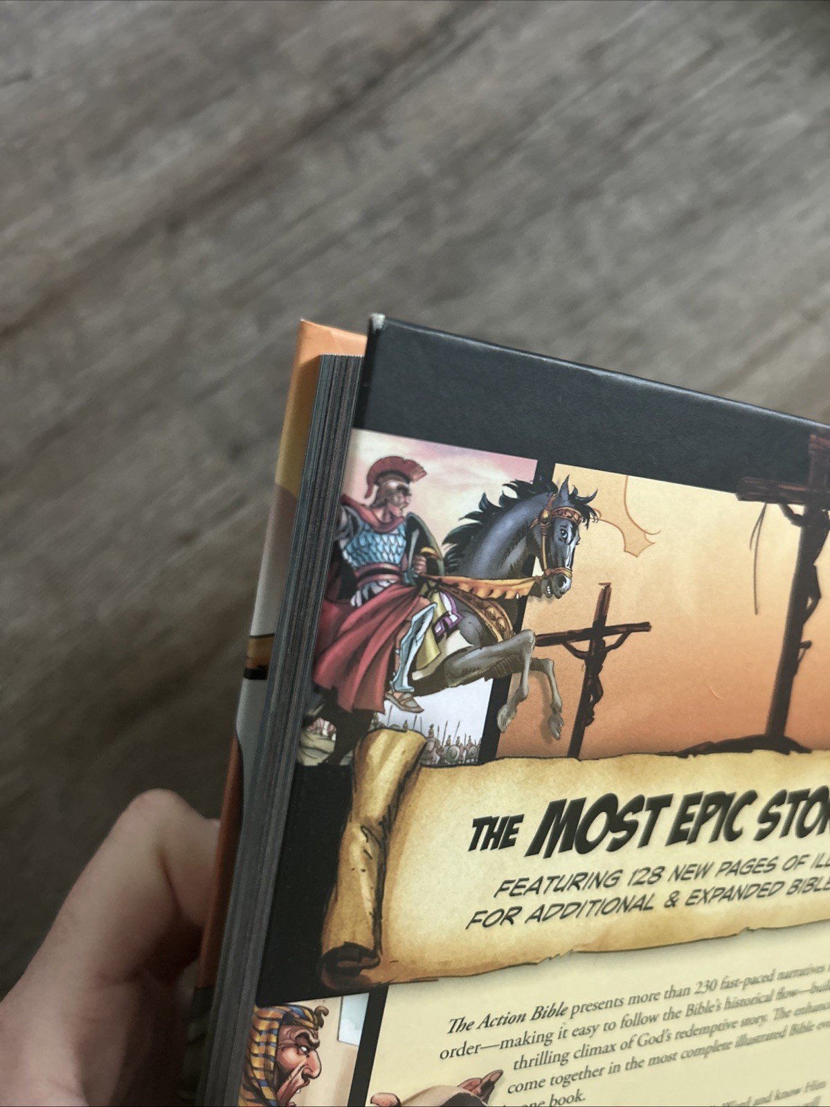 The Action Bible: God’s Redemptive Story by Sergio Cariello Graphic Novel