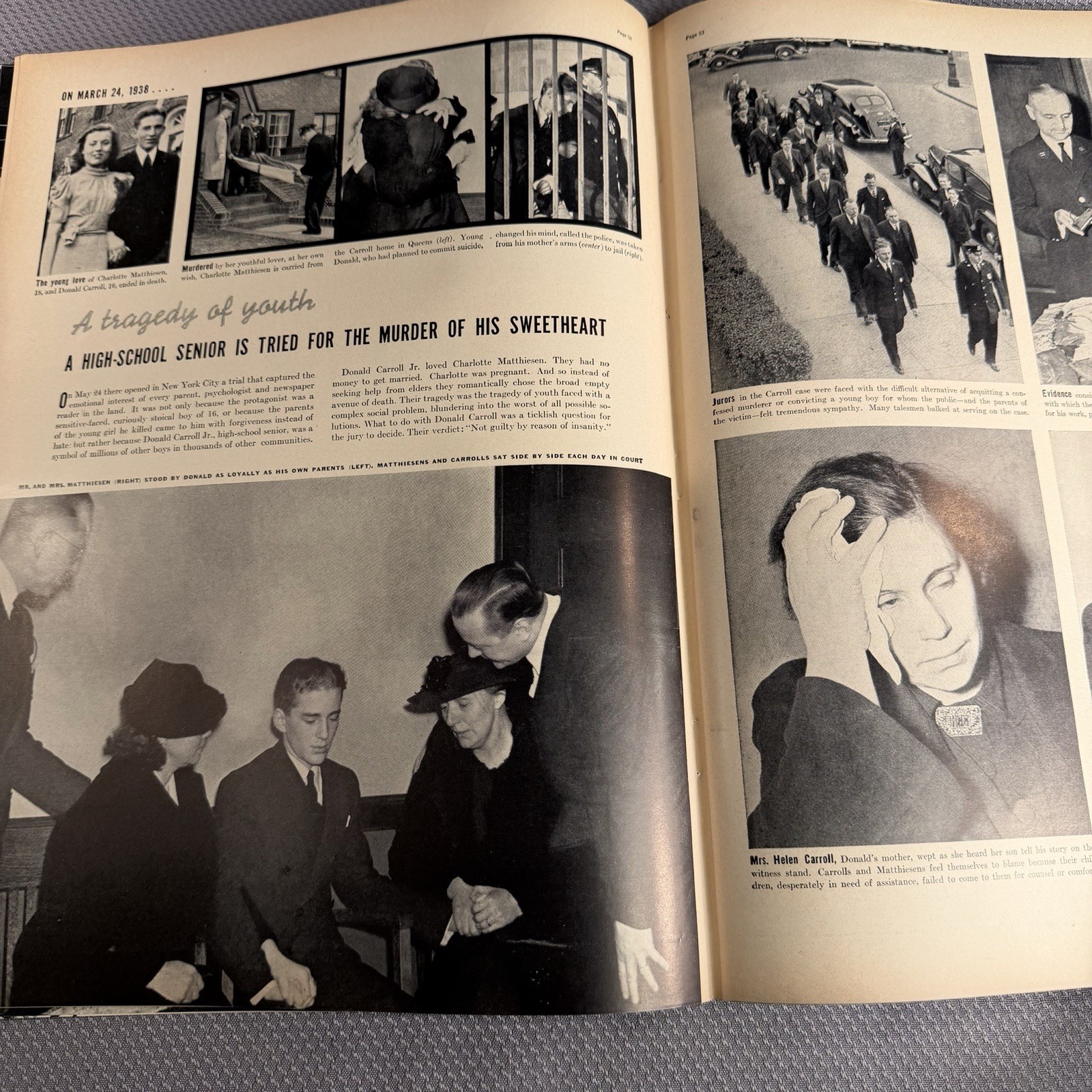 Vintage Life Magazine June 1938 VOL 4 #23 College Vassar Sarah Lawrence Youth
