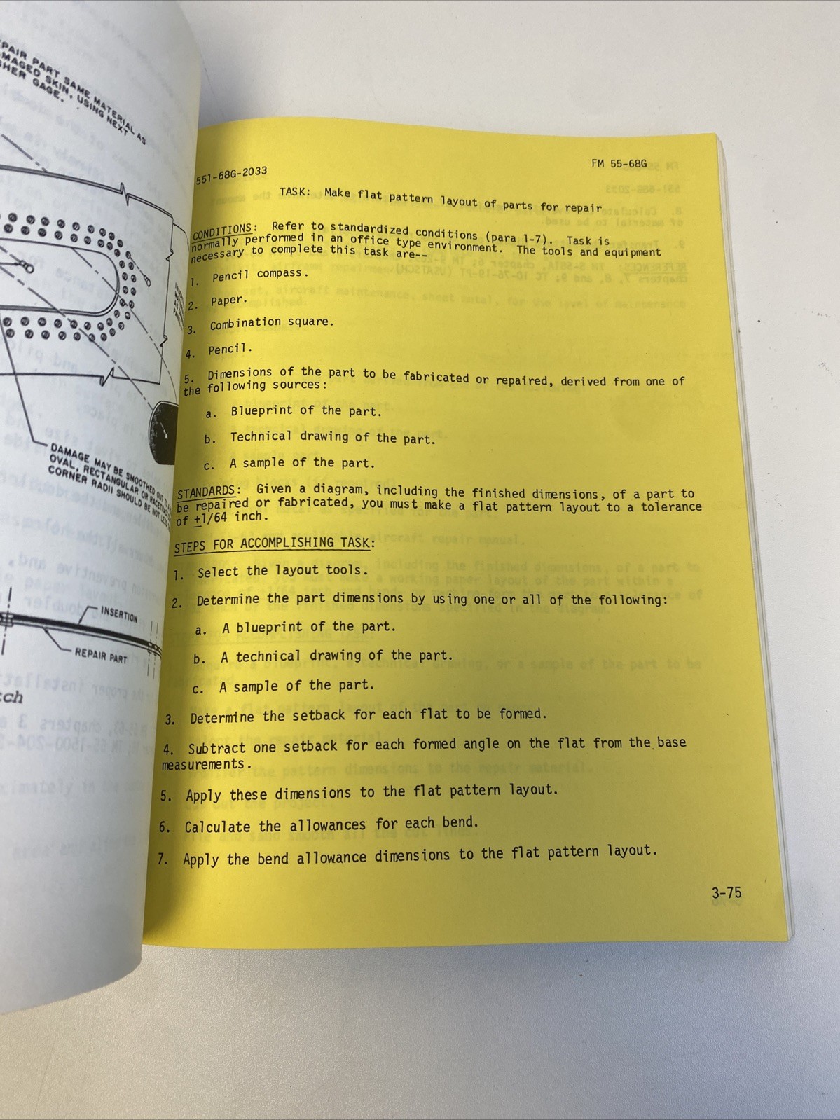 Soldier’s Manual: Aircraft Structural Repairer, MOS 68G, Skill Levels 1/2/3 Army