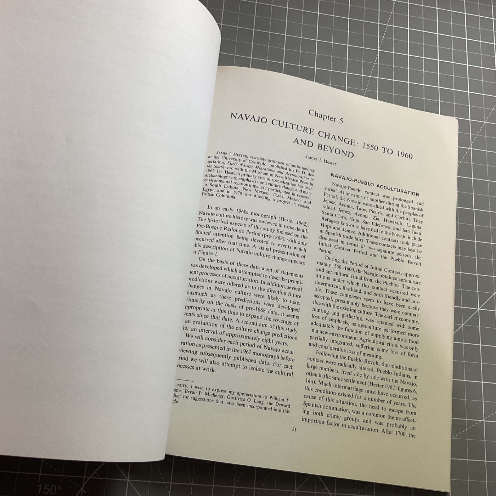Apachean Culture History and Ethnology by Keith H. Basso & Morris E. Opler 1971