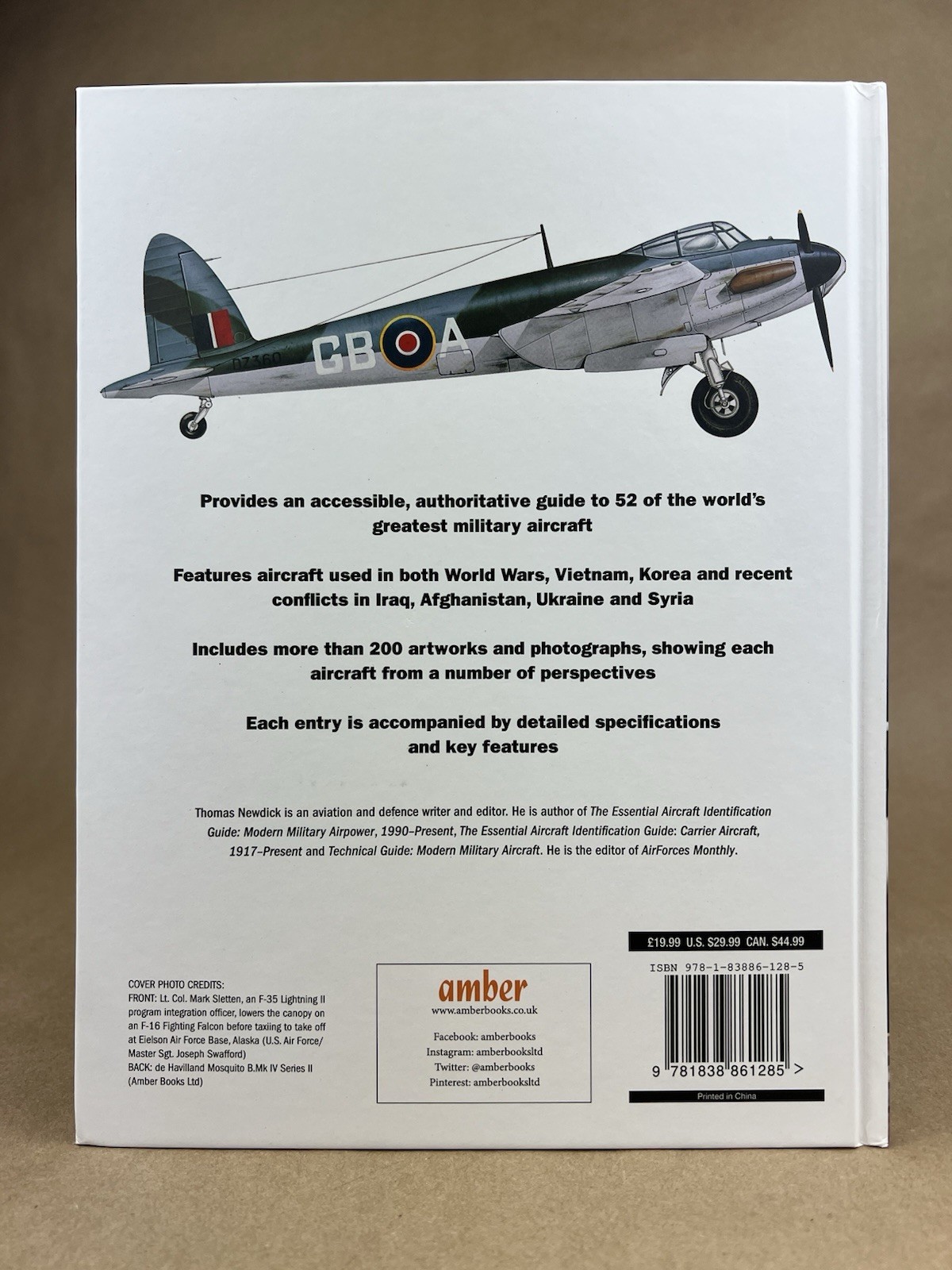 Military Aircraft; Thomas Newdick, Amber Books (UK), 2021, HC, Fighters, Bombers
