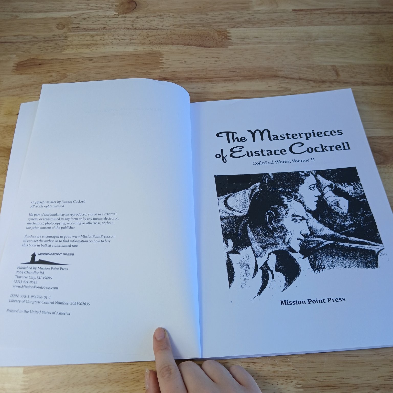 Masterpieces of Eustace Cockrell Collected Works Vol 1 & 2 2021 Mission Point