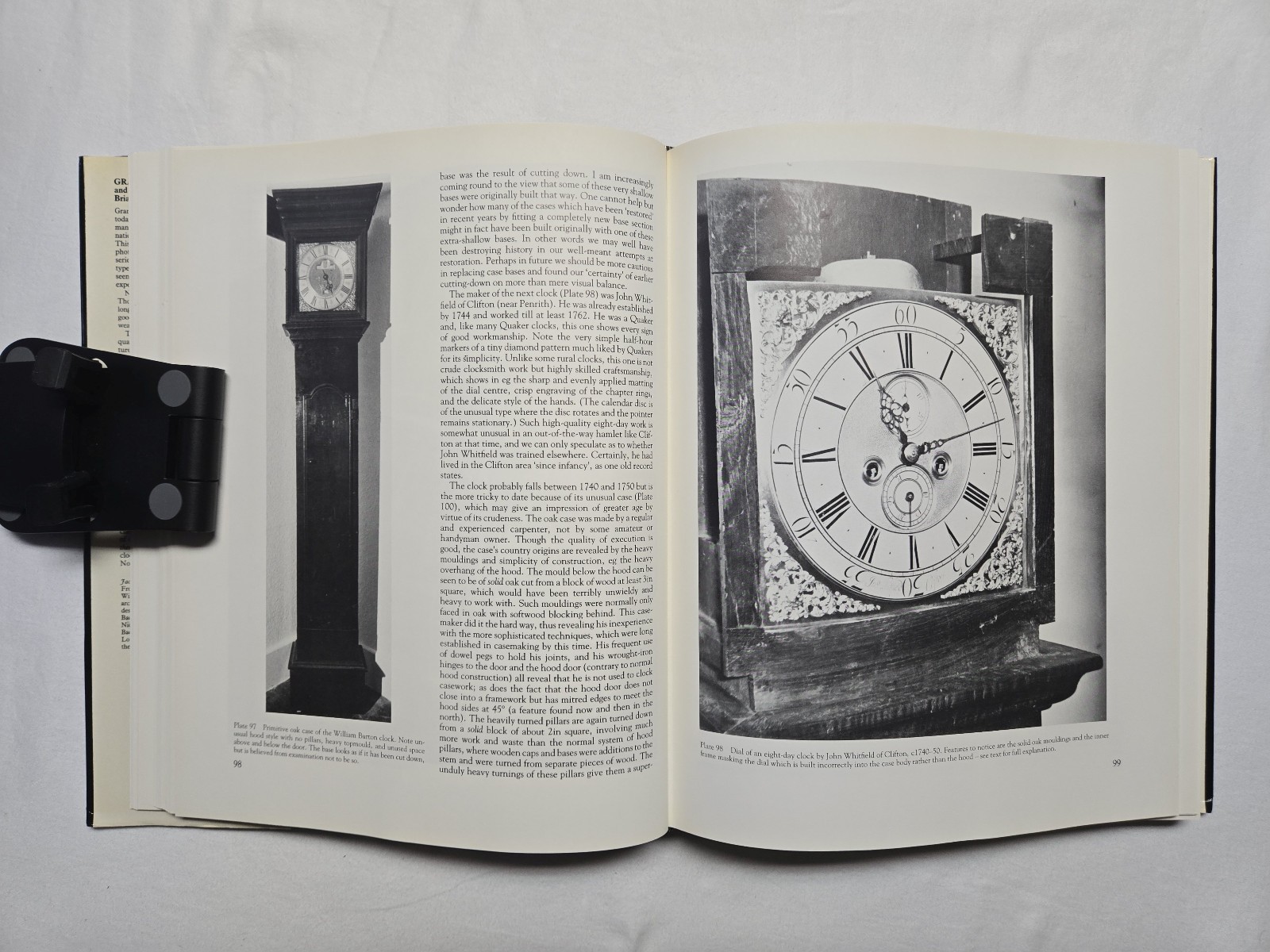 Grandfather Clocks and their cases by Brian Loomes (1985) Hardcover