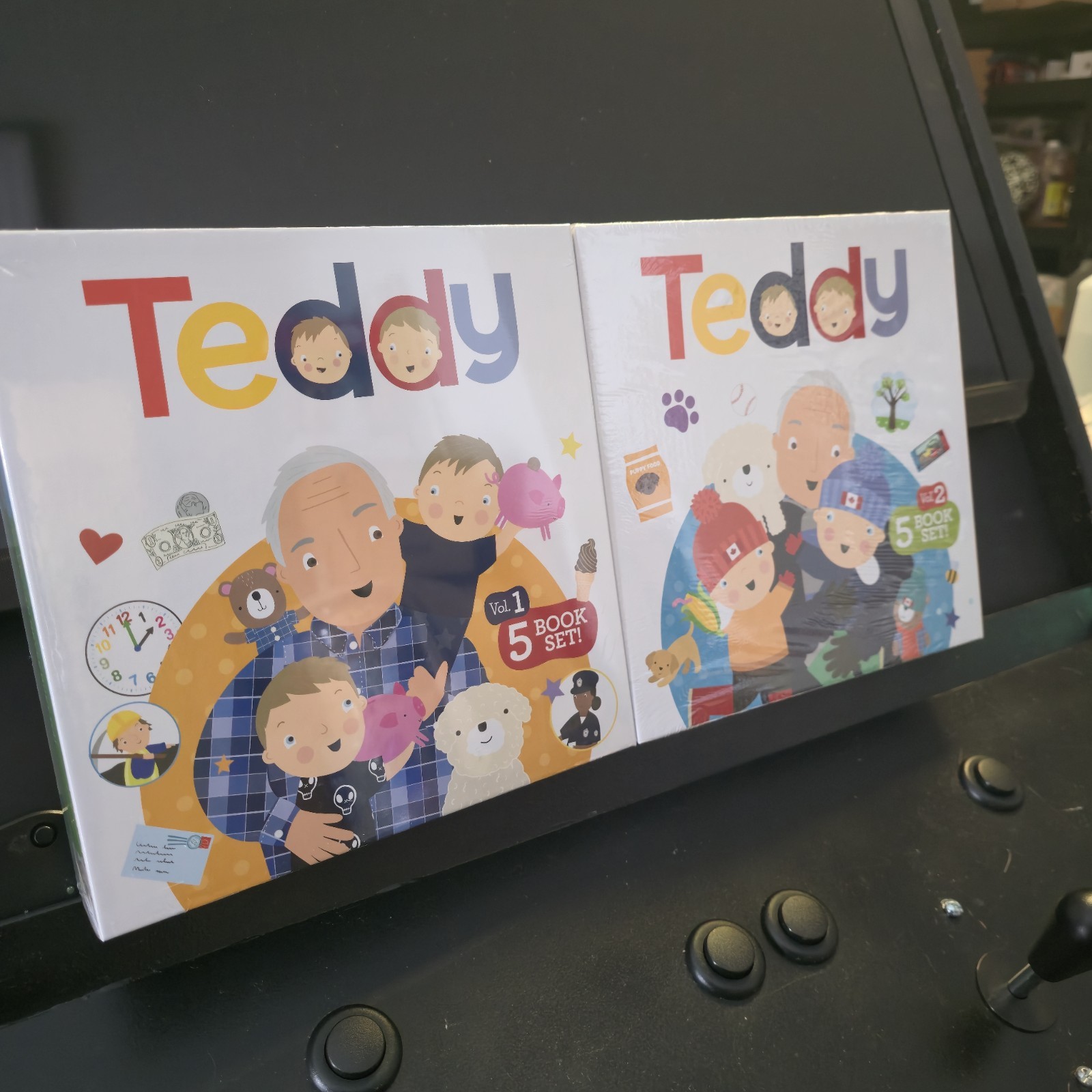 Ryan Cohen Teddy Vol. 1 & 2 5-Book Illustrated Box Set Ages 2-3