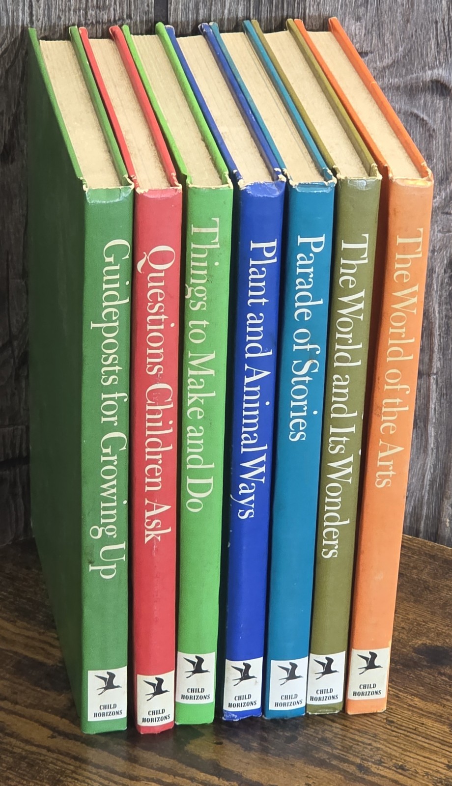 Child Horizons Standard Educational Corporation Books 1982 83 LOT OF 7 VINTAGE