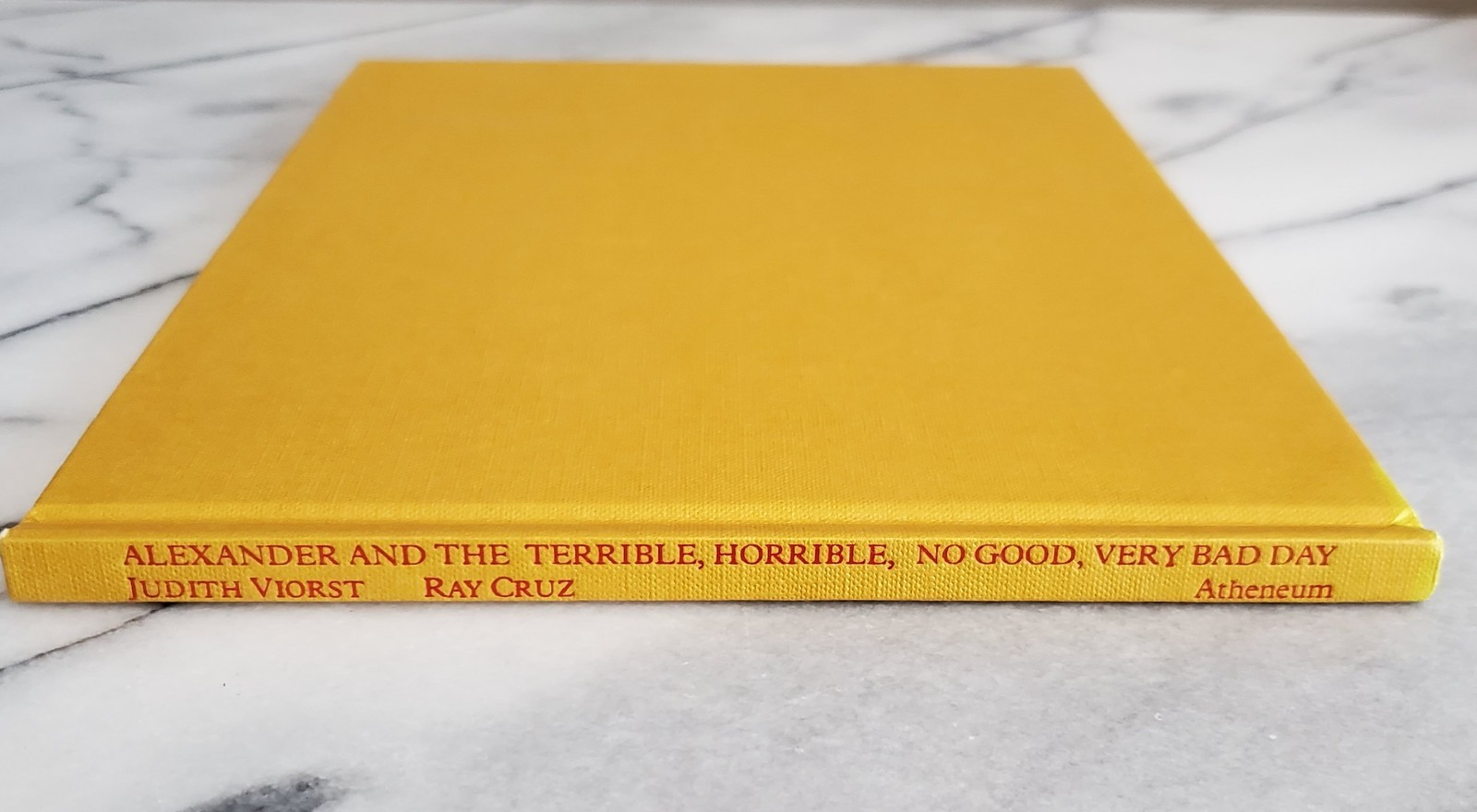 *Signed* ALEXANDER AND THE TERRIBLE, HORRIBLE … Judith Viorst HC/DJ 56th Print