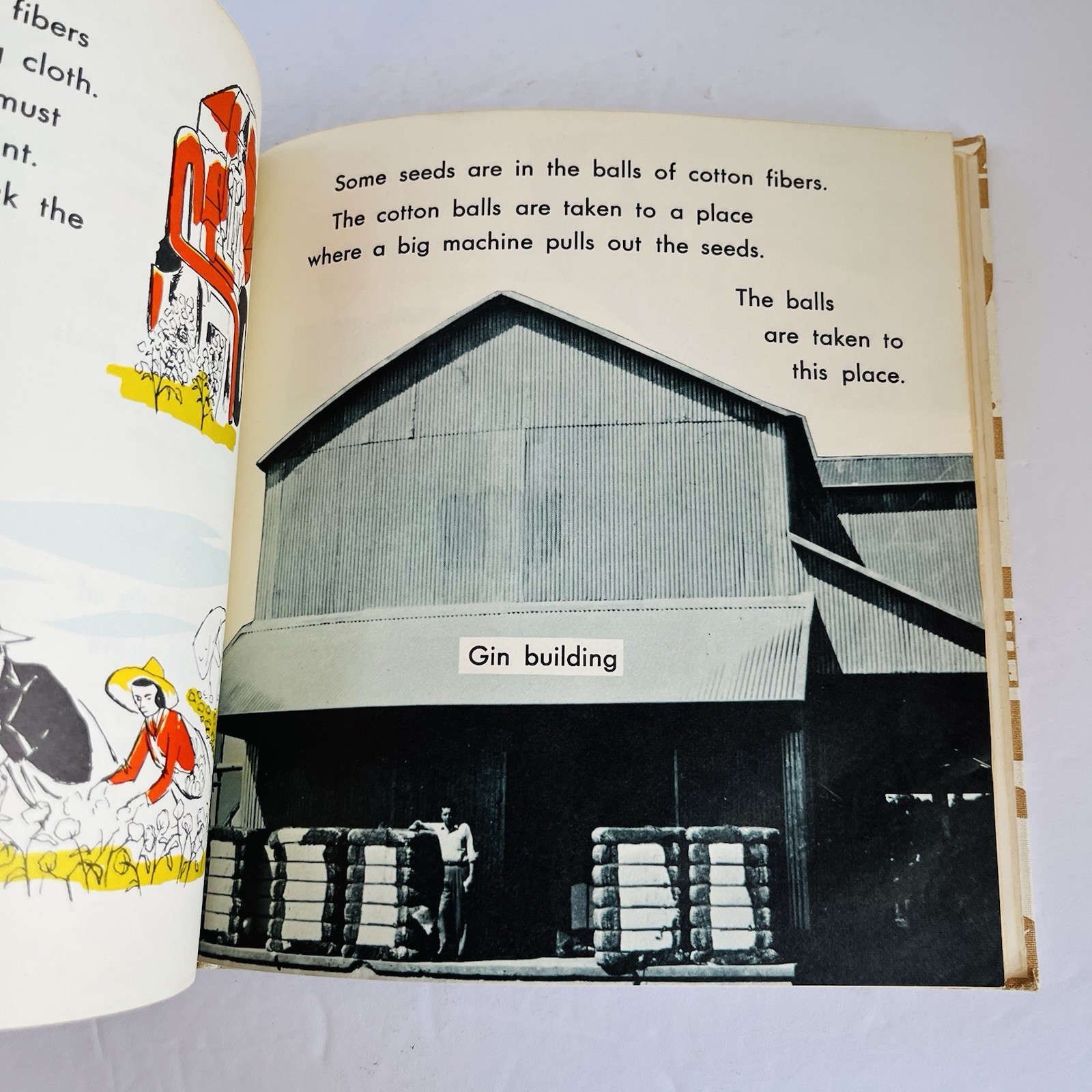 Vintage 1964 How We Get Our Cloth Edith McCall Hardcover Book Textiles Weaving