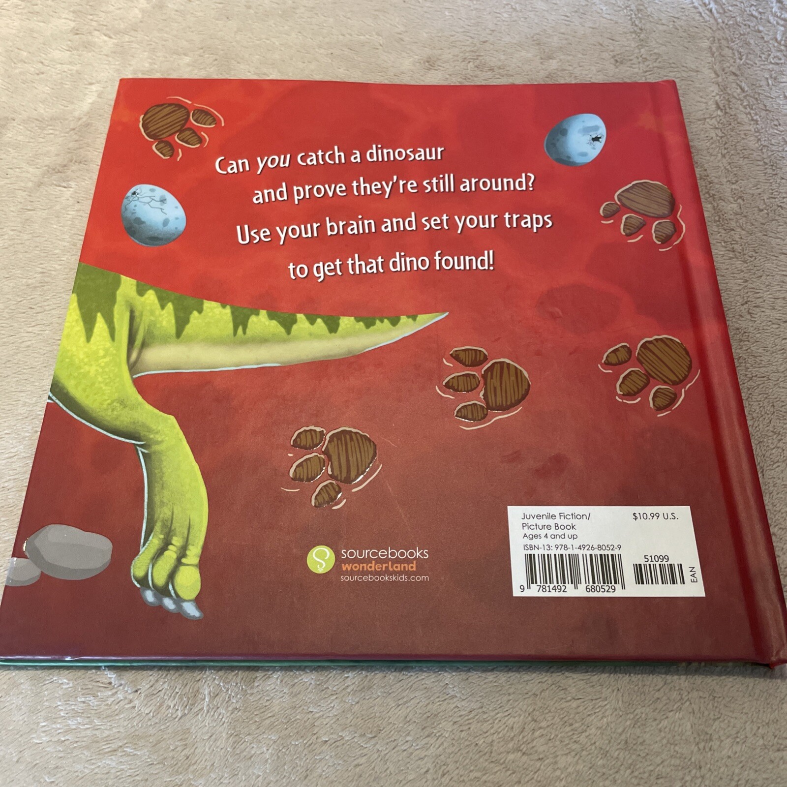 How to Catch a Dinosaur by Adam Wallace (2019, Picture Book)