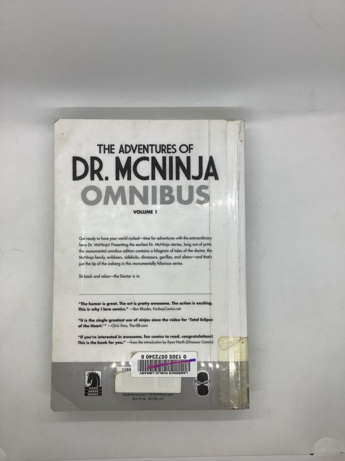 Adventures of Dr. McNinja Omnibus, Volume 1, Dark Horse Books
