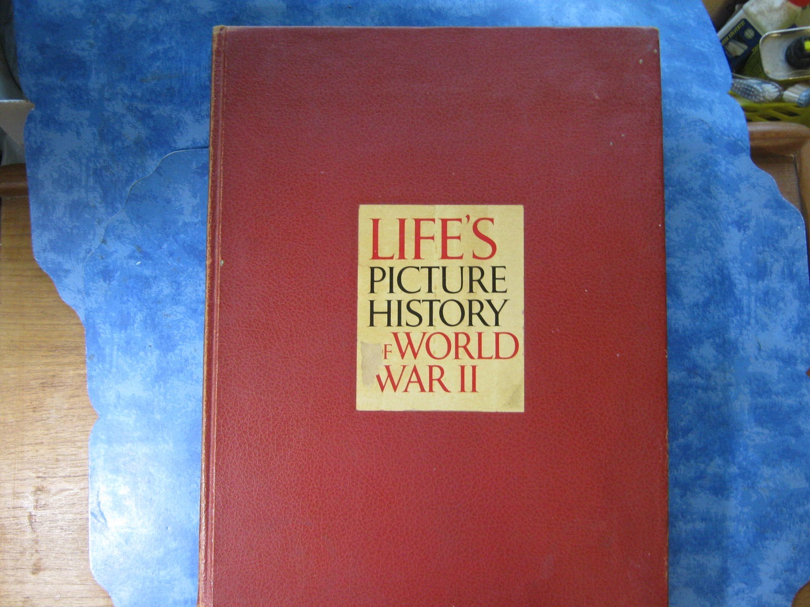 Vtg LIFE’S PICTURE HISTORY OF WORLD WAR II Time Inc. Illustrated HC 1950 GOOD
