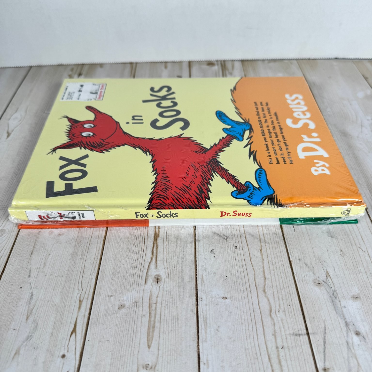 Dr. Suess Go, Dog. Go! & Fox in Socks Dr. Seuss P.D. Eastman Sealed Hardcover