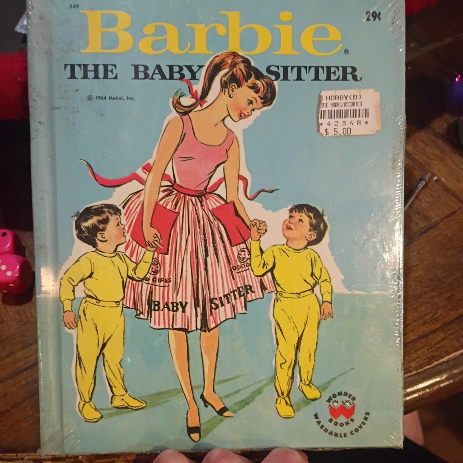 Barbie – The Baby Sitter by Jean Bethell Published by Wonder Books, USA, 1964