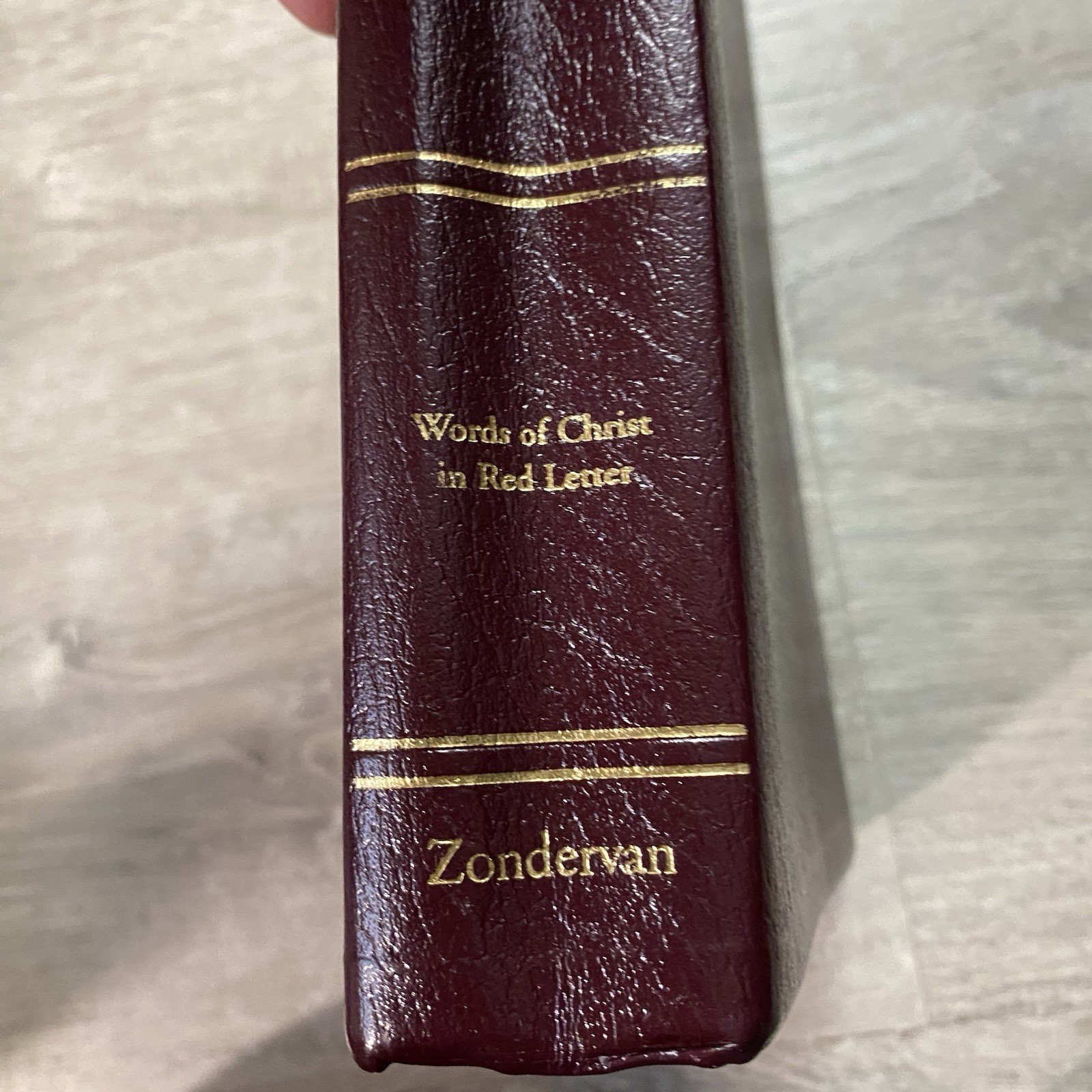 The NIV Study Bible 10th Anniversary Edition 1995 Bonded Leather Zondervan READ