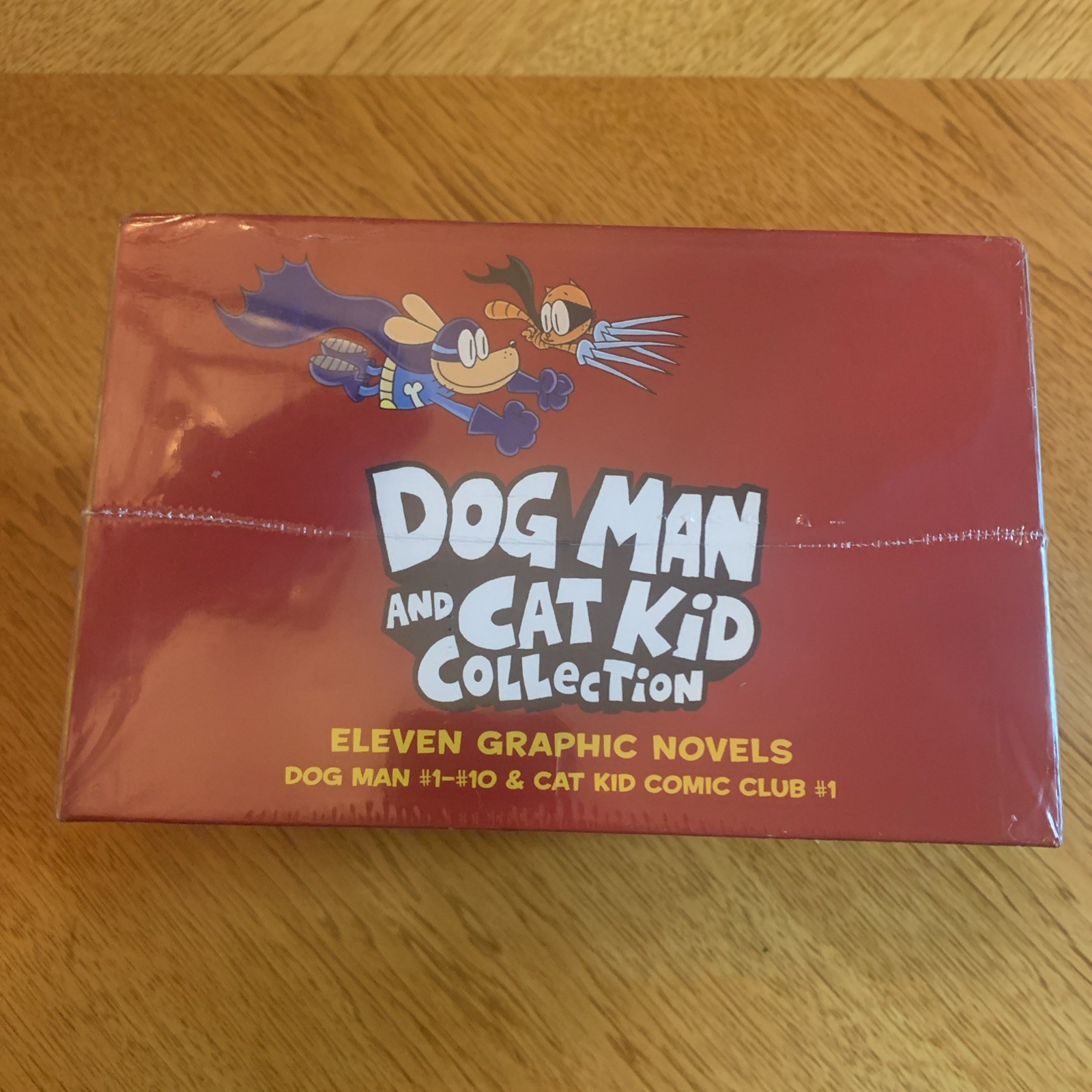 Dog Man and Cat Kid Collection: 11 Graphic Novels Box Set Hardcover BRAND NEW