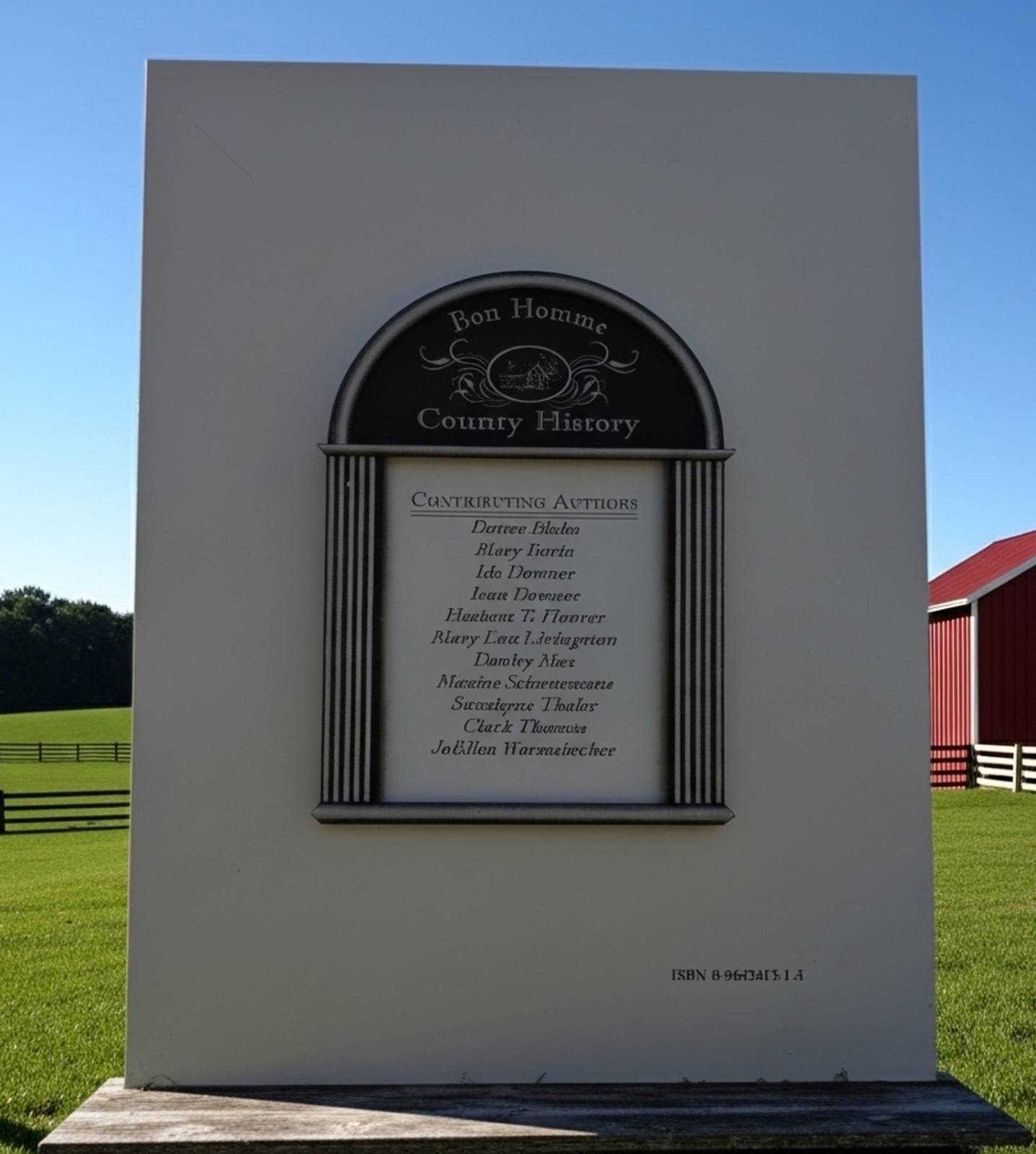 Hoover BON HOMME COUNTY HISTORY SD Hardcover 392-pgs 1994 Ancestry Genealogy 1st