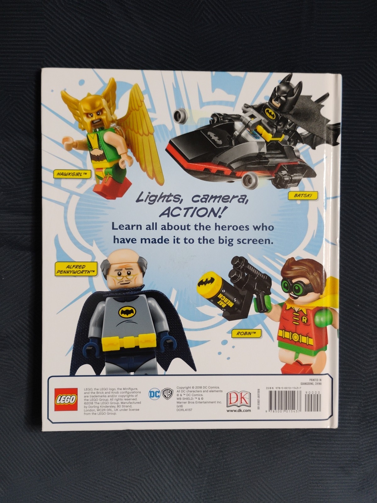 LEGO DC SUPER HEROES – 8 BOOK LOT – (2018 HC) – New!