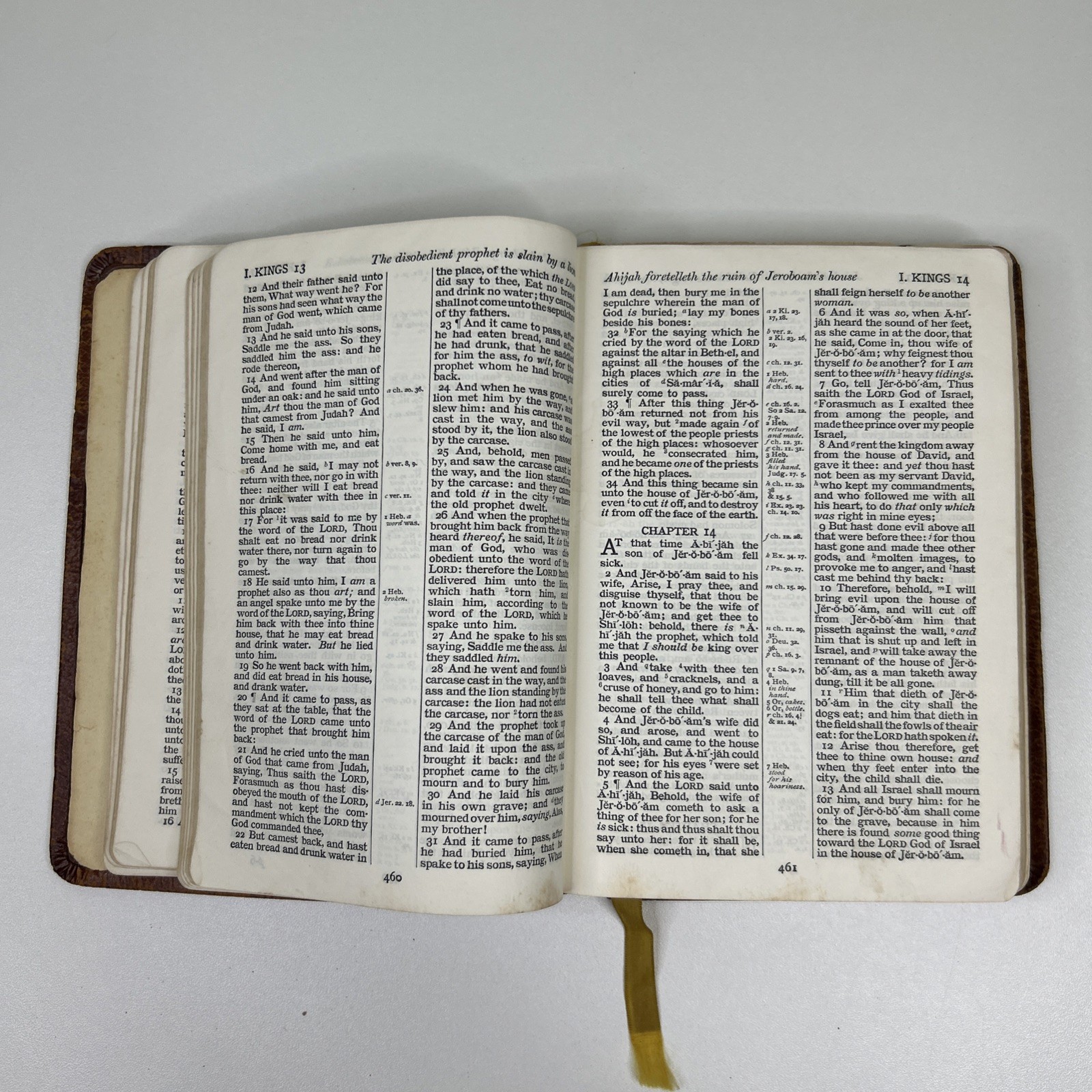 Holy Bible Cambridge 16 mo. Maps Old New Testaments Vintage 1940s Red Letter