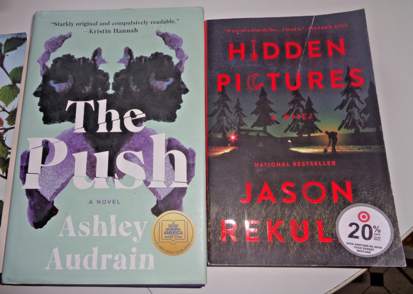 4 THRILLER Saving Noah, Best of Friends Lucinda Berry THE PUSH Hidden Pictures