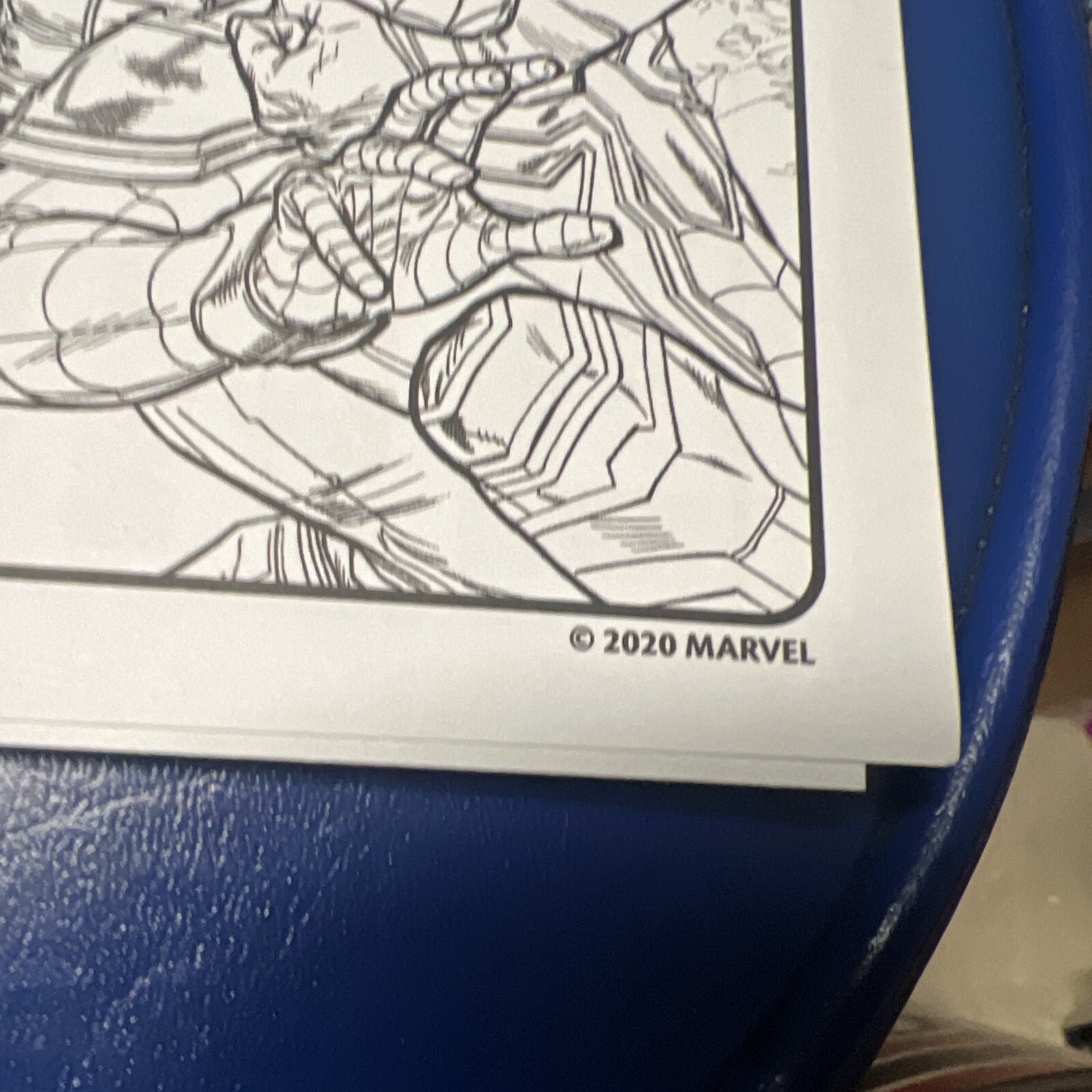 2019/2020 Crayola Marvel Art Over 35 Pages No Book To Color