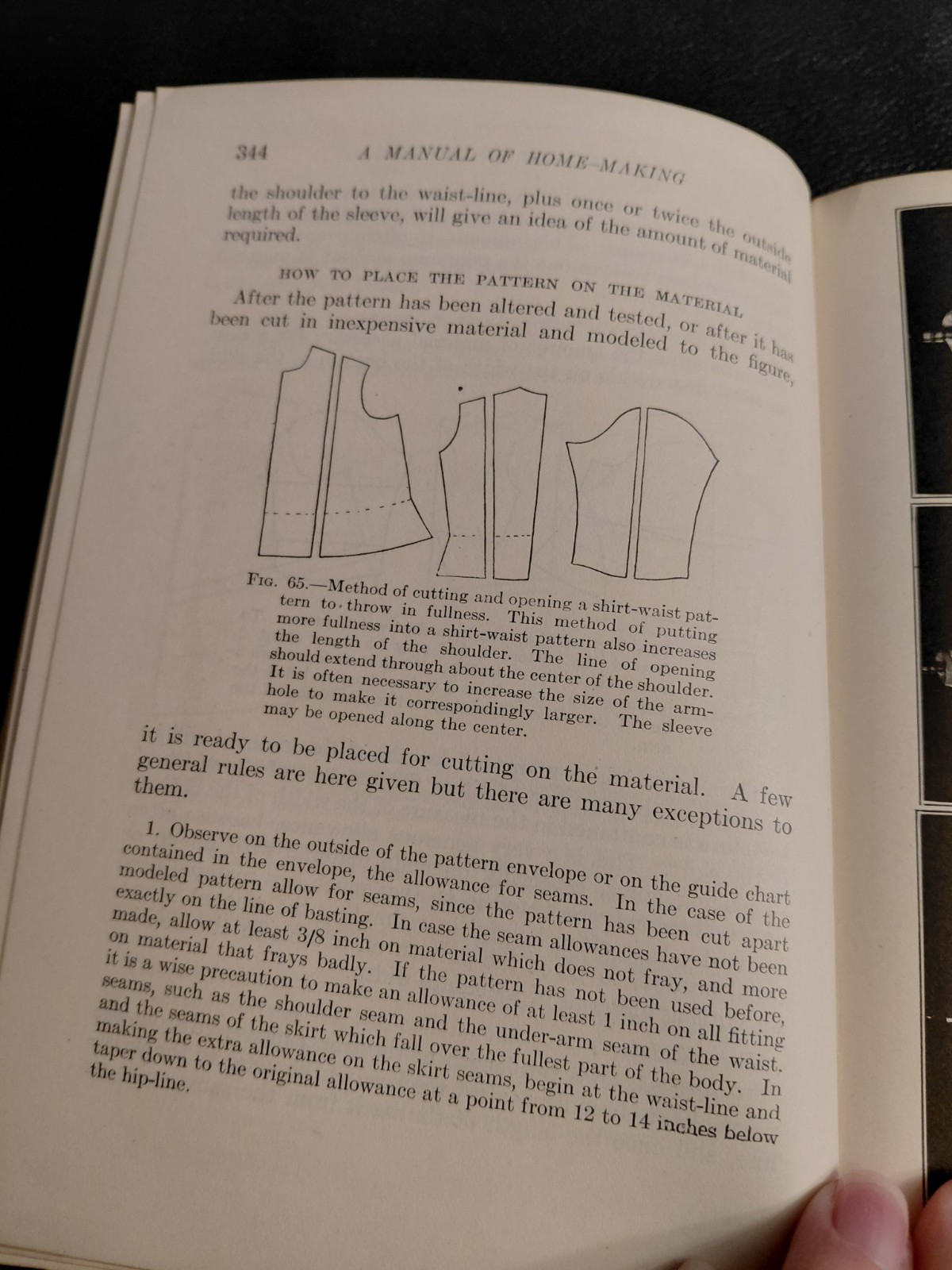 MANUAL OF HOME MAKING Van Rensselaer Rose-Canon 1919’s hard cover book Antique