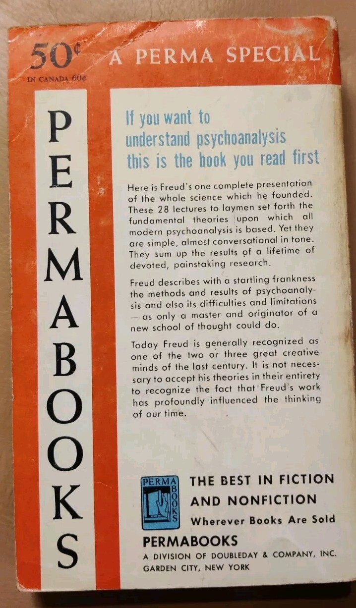Sigmund Freud Psychoanalysis Vintage Paperback Lot 1953 ’60 Group Psychology Ego