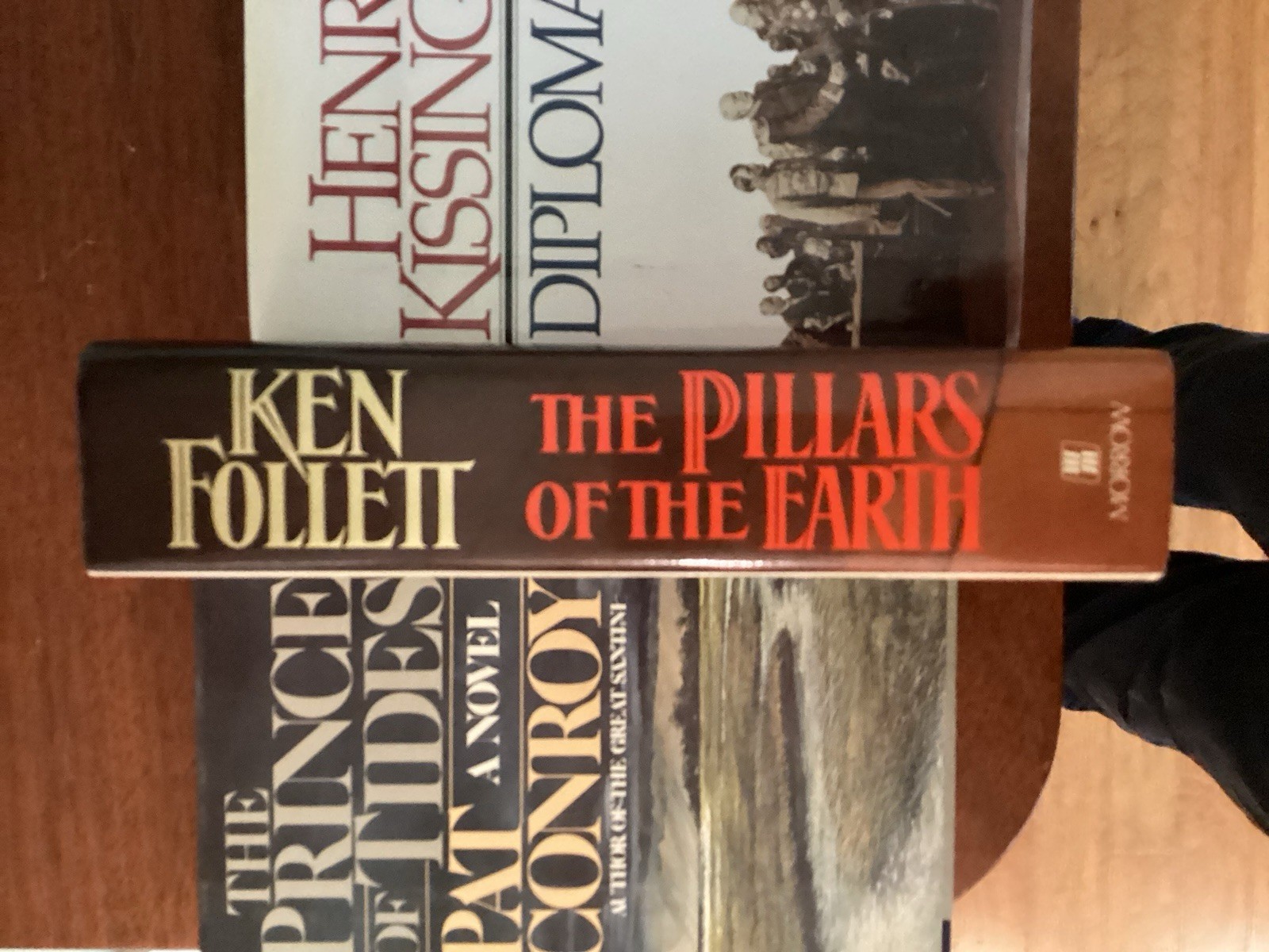 The Pillars of the Earth Ken Follett FIRST EDITION (HC 1989) VG