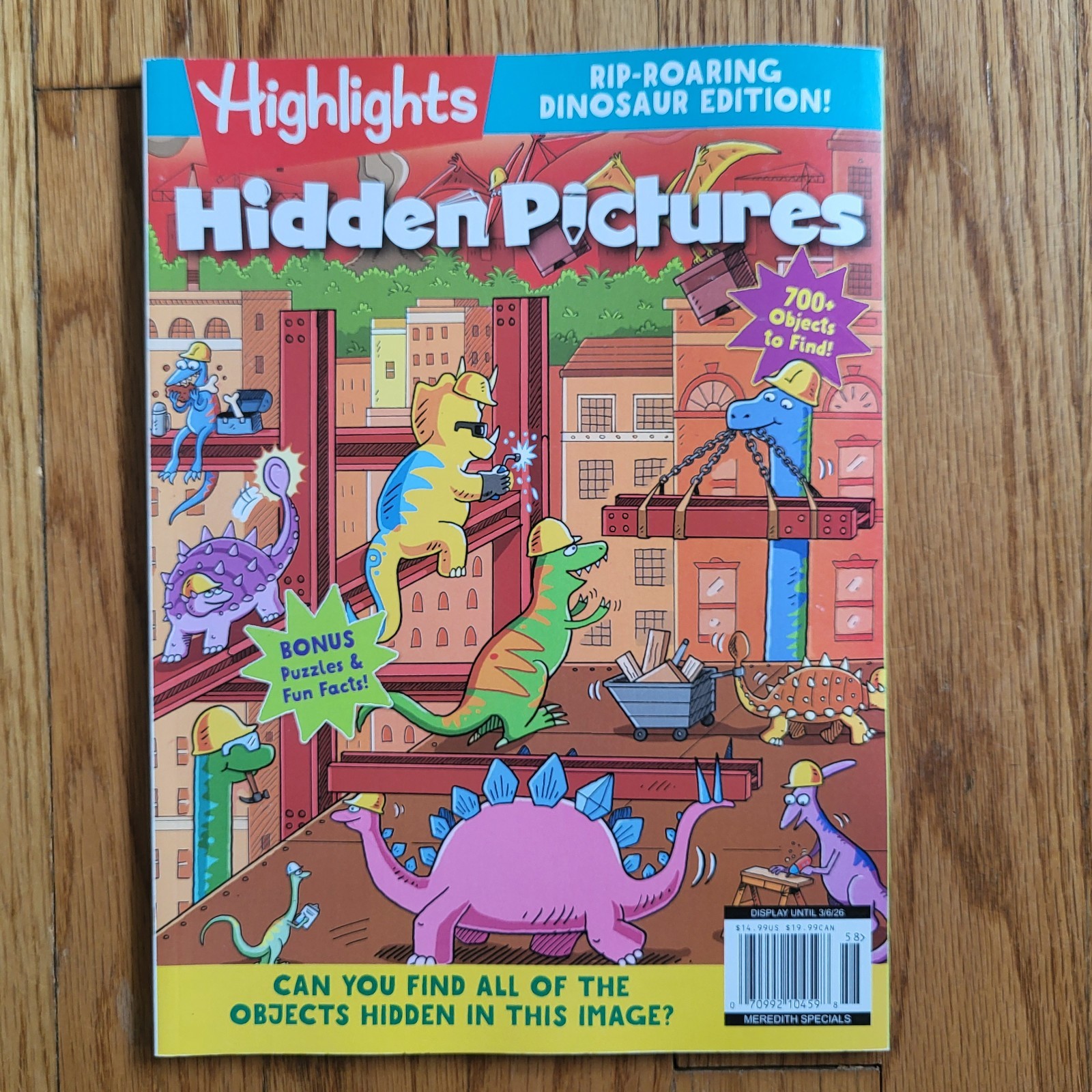 Highlights Hidden Pictures – 2026 Edition – Rips Roaring Dinosaur Edition