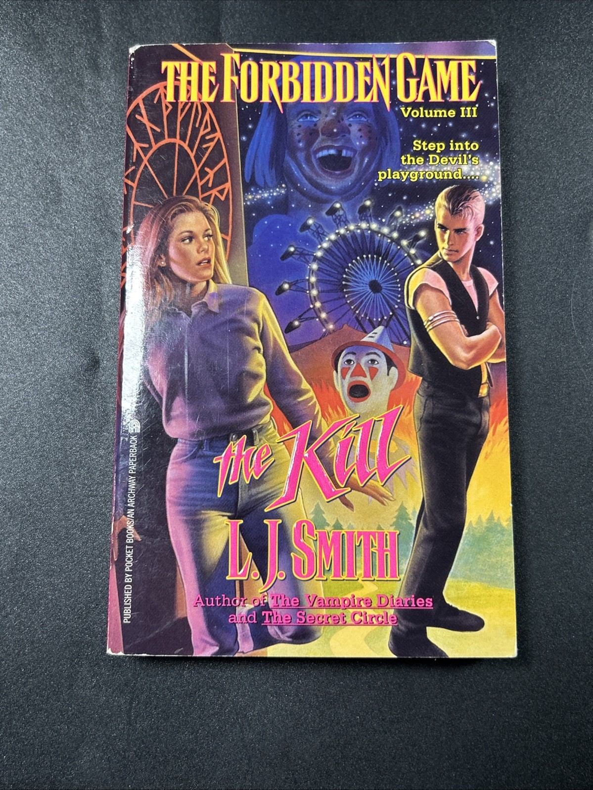 Set Of 3: The Forbidden Game Vol 1-3 By L.J. Smith Vintage Teen Ya Horror 1994