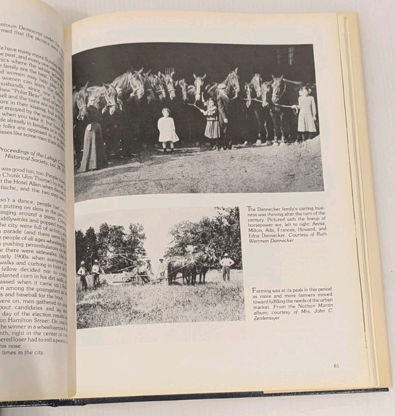 Vintage 1984 ALLENTOWN: A Pictorial History – Ken Bloom & Marian Wolbers PA HCDJ