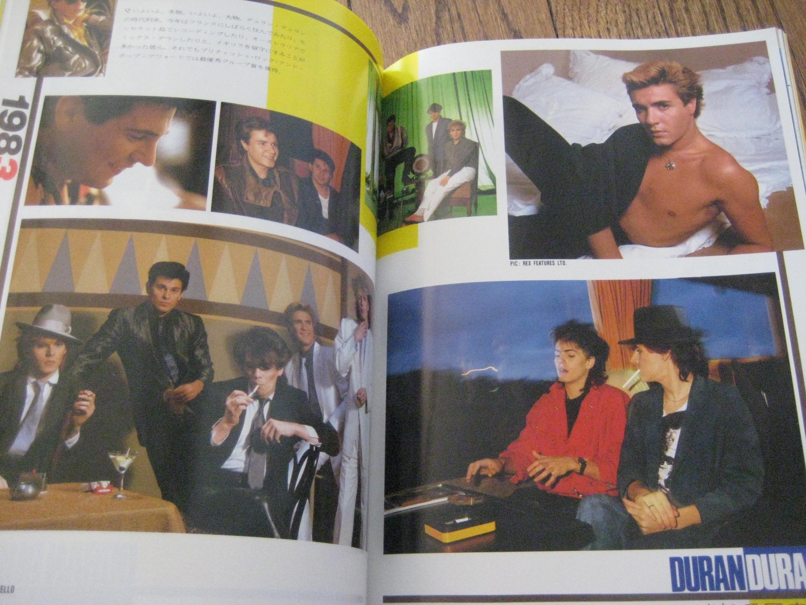 Duran Duran Photo Story 98 Page Japanese Book 1983