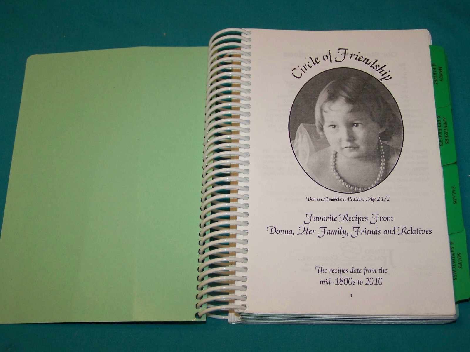 Donna McLean Miller Family Cookbook Semiahmoo Washington 2010 394 pages