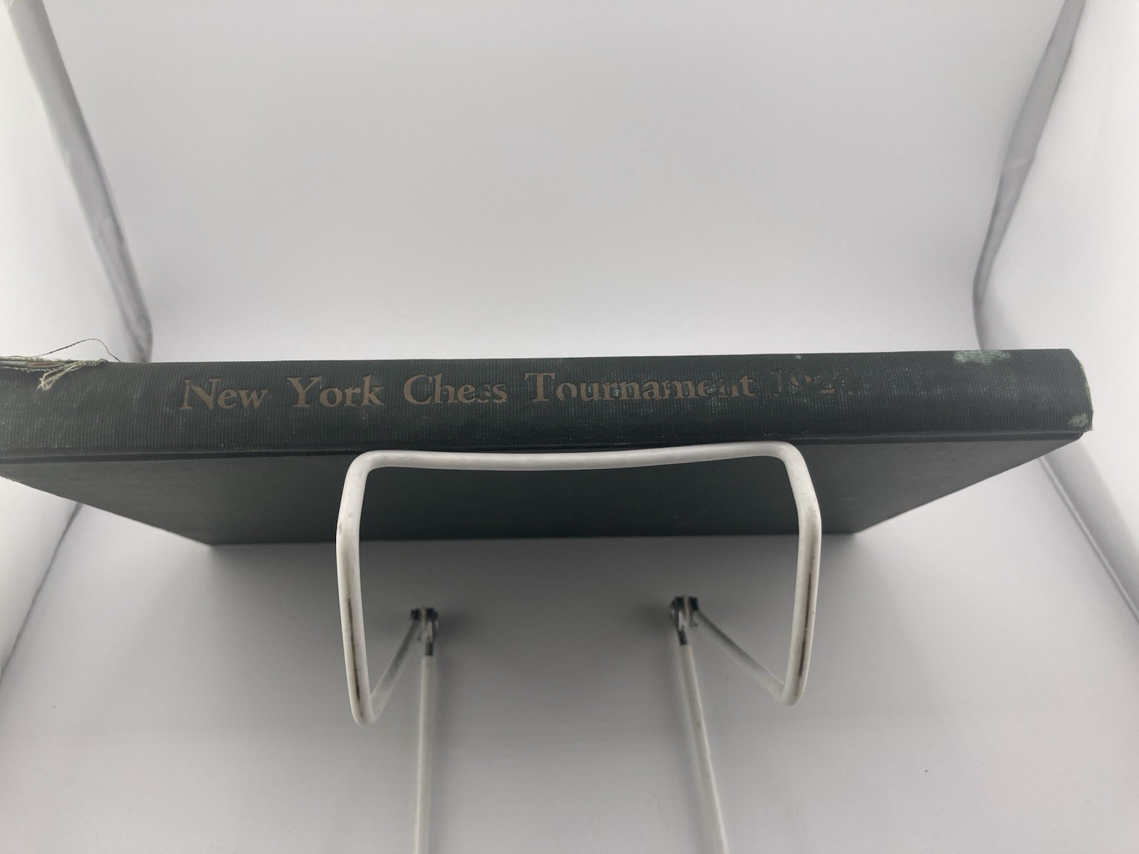 1924 New York International Chess Tournament Book-1925 Edition VG