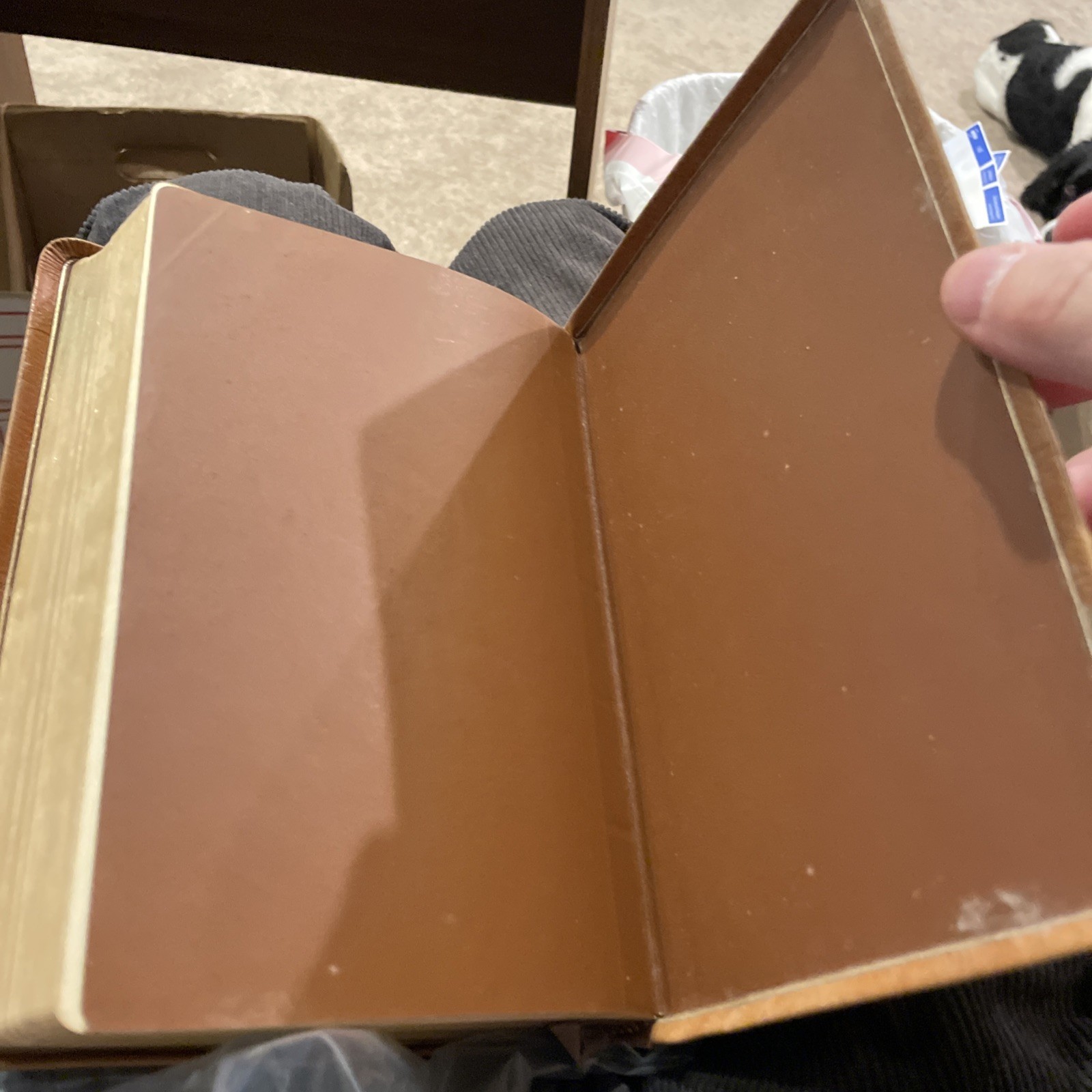 Harper Study Bible, RSV Tan Genuine Top Grain Leather
