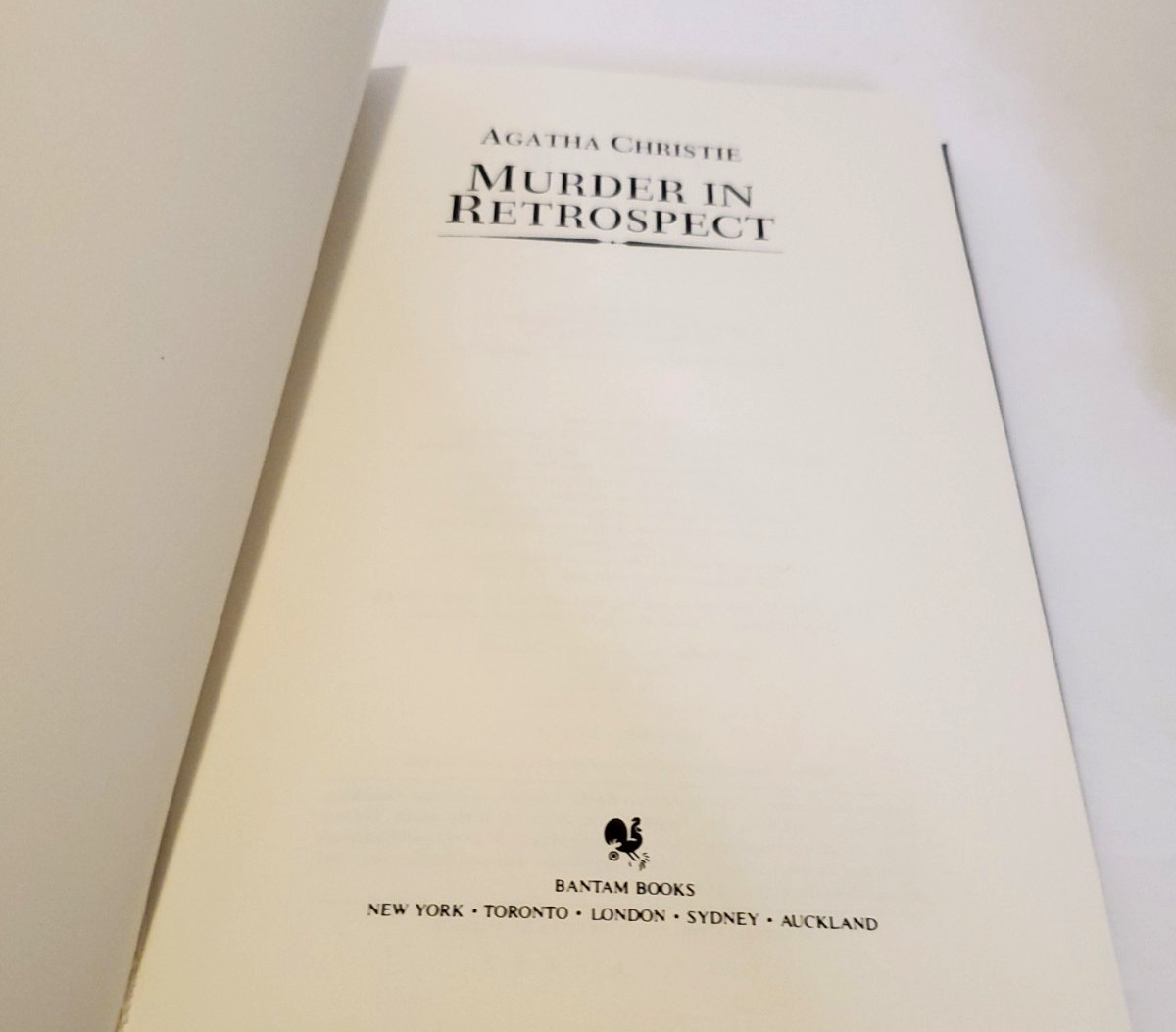 Agatha Christie Mystery Collection Bantam Leatherette HC Editions – Lot of 19