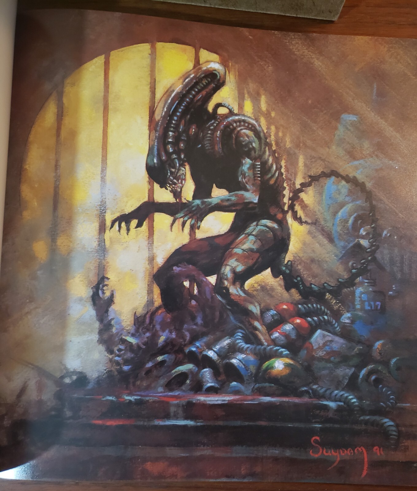 1995 Visions The Art of Arthur Suydam SC 1st/1st 12 x 12″ PB Dark Horse Comics