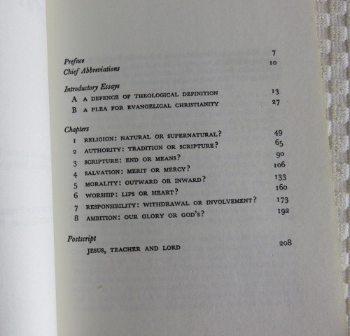 CHRIST THE CONTROVERSIALIST: A STUDY IN SOME ESSENTIALs..By John R. W. Stott PB