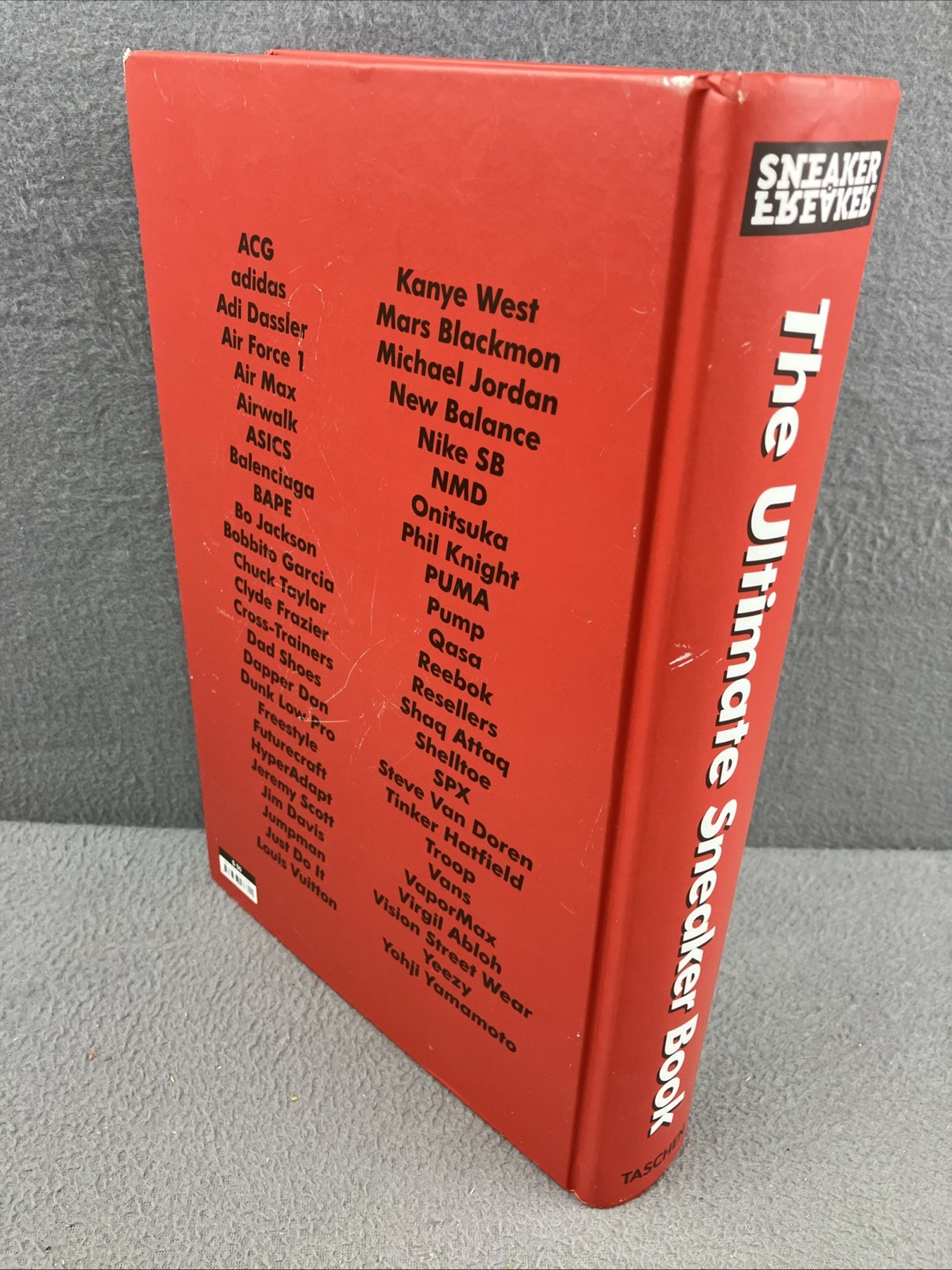 The Ultimate Sneaker Book by Taschen Sneaker Freaker Hardcover Coffee Table