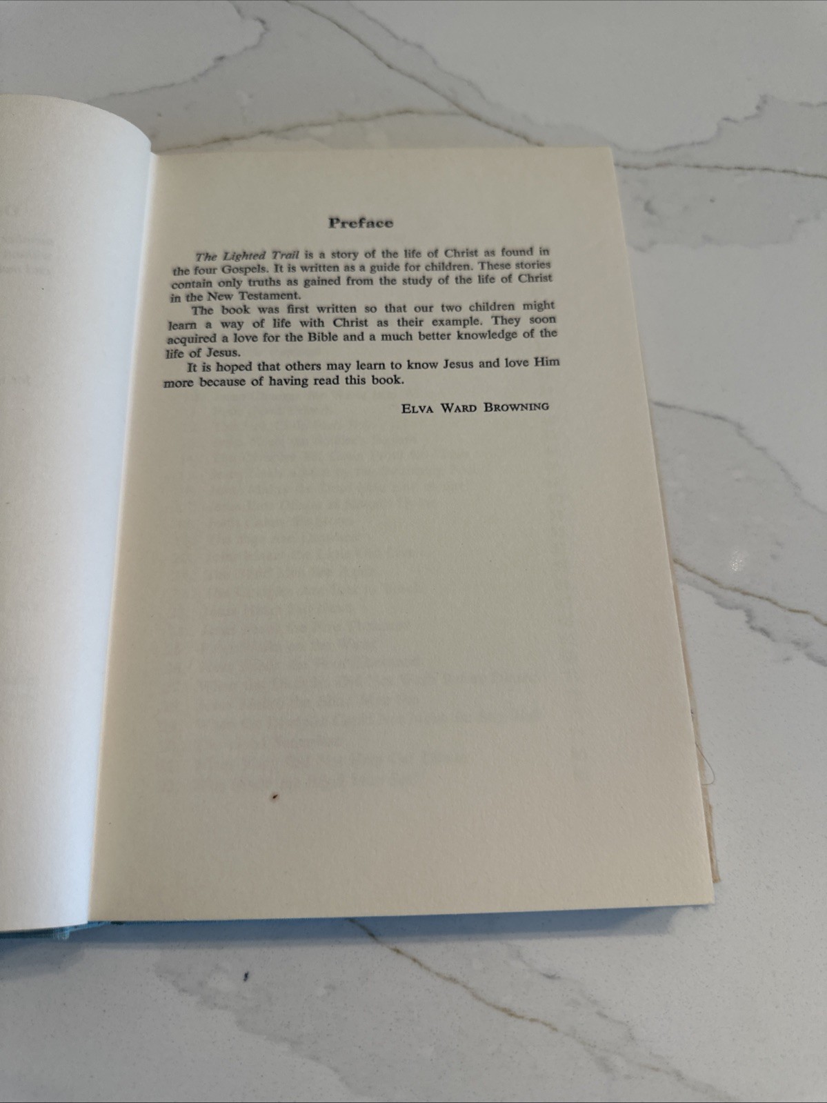 The Lighted Trail: A Life Of Jesus For Young People By Elva Ward Browning