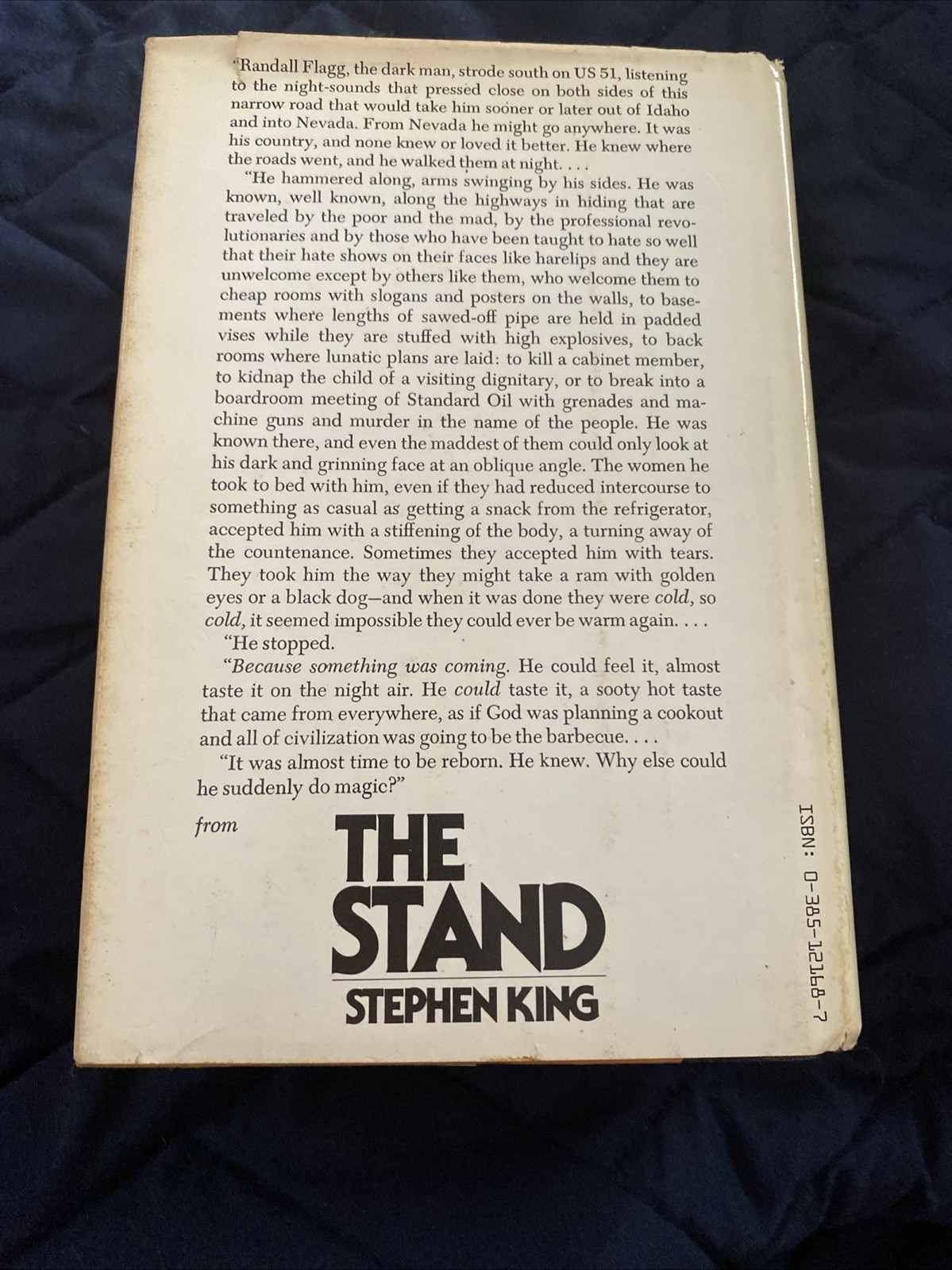 Stephen King The Stand First Edition Later Print A48 Hardcover Book W/DJ