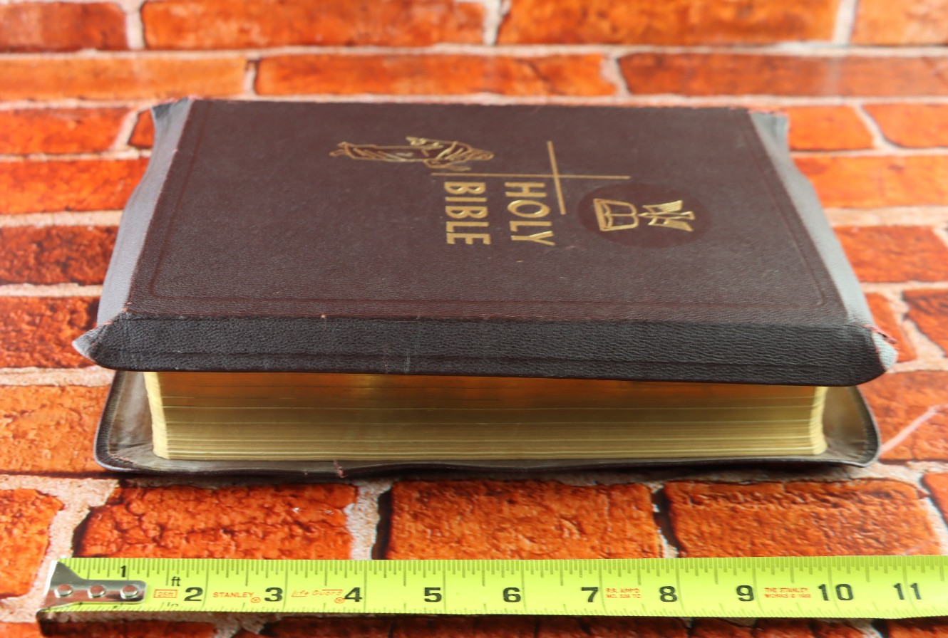Holy Bible 1950 Catholic Press Rev. John P. O’Connell